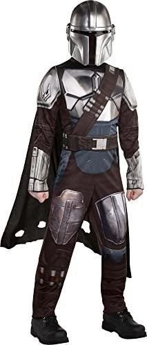Deluxe Mandalorian Costume for Children Medium Star Wars: The Mandalorian 8-10