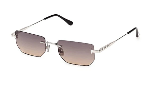 Tom Ford ETHAN-02 FT1355 16B Shiny Palladium/ Gradient Smoke Men’s Sunglasses