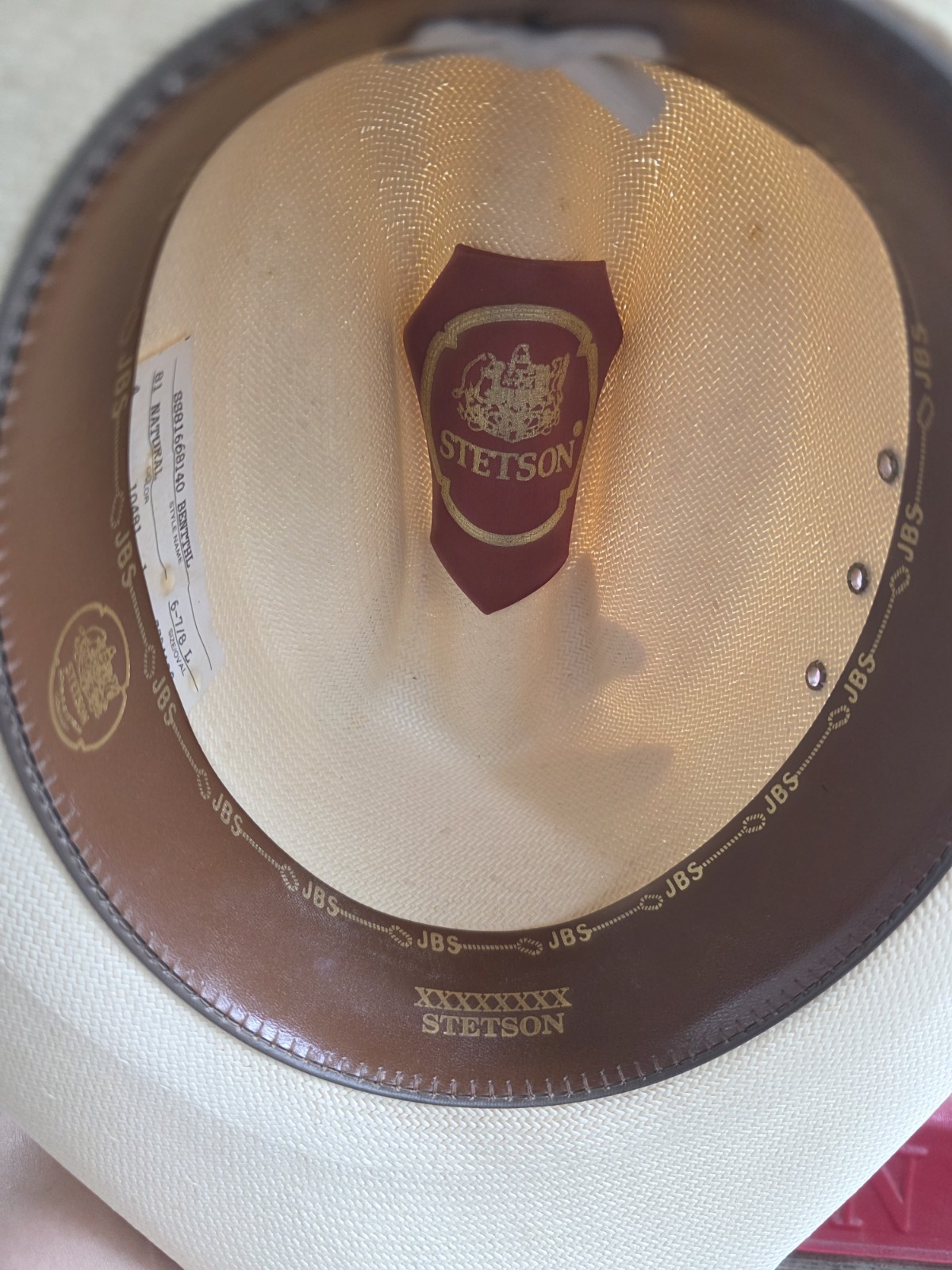 Stetson BENTTHL 8x Size 6 7/8 VINTAGE