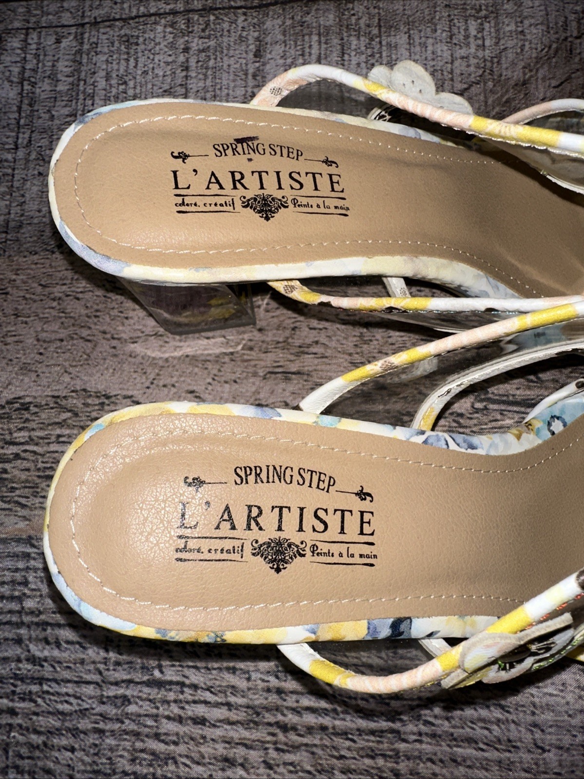 l’artiste by Spring Step Adored-BRILE. White Multi Size 40