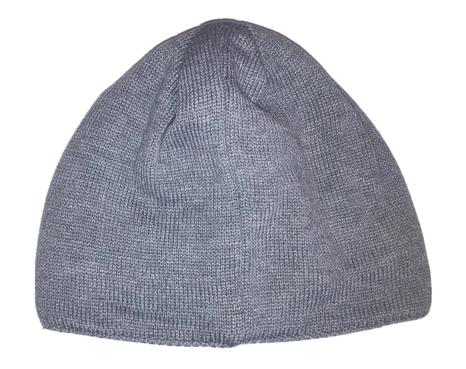 George Men’s No Cuff Beanie, Gray New!!!