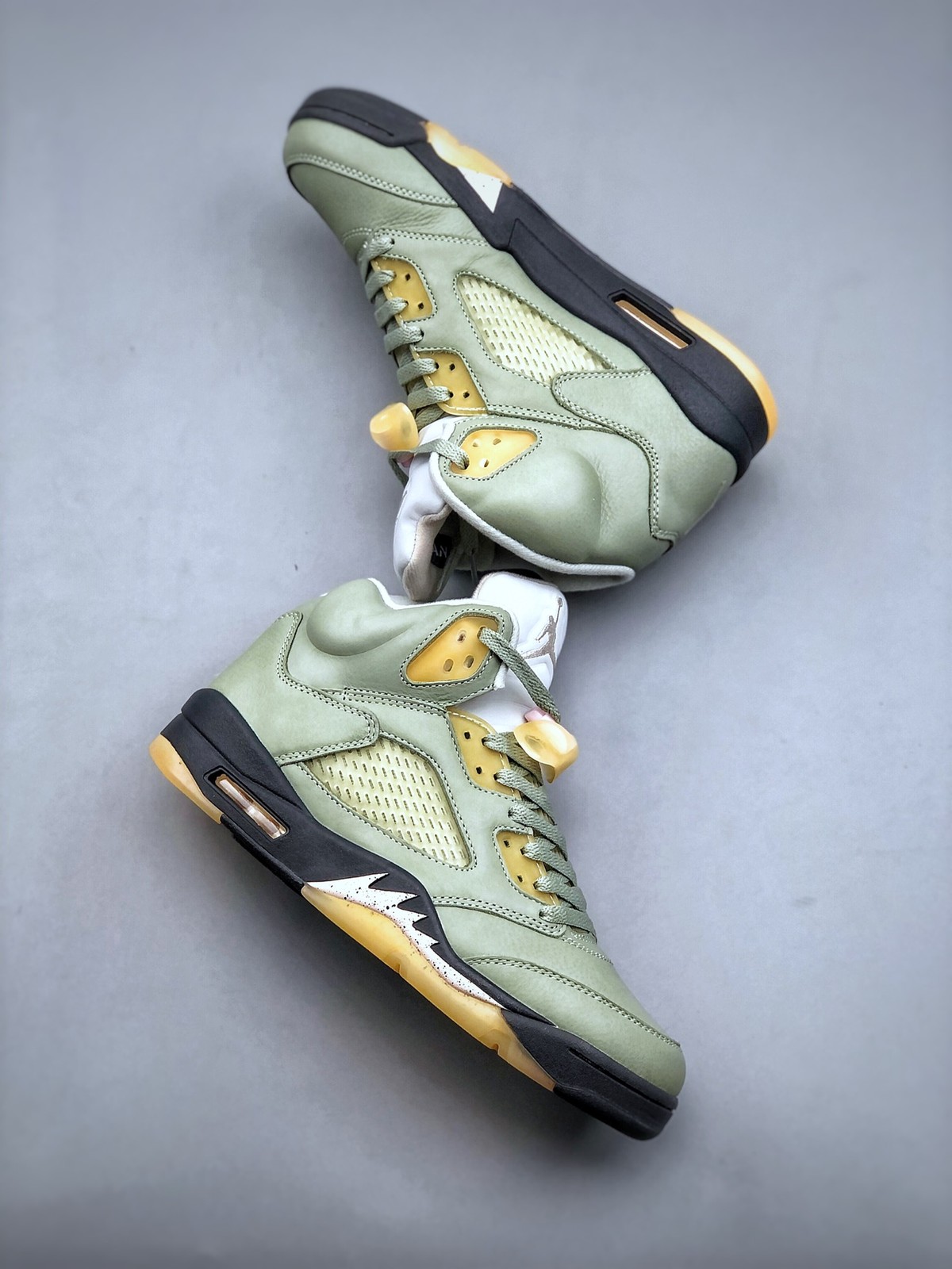 DC7501-300 New NK AJ5 Retro Jade Horizon Men’s Size 4-13
