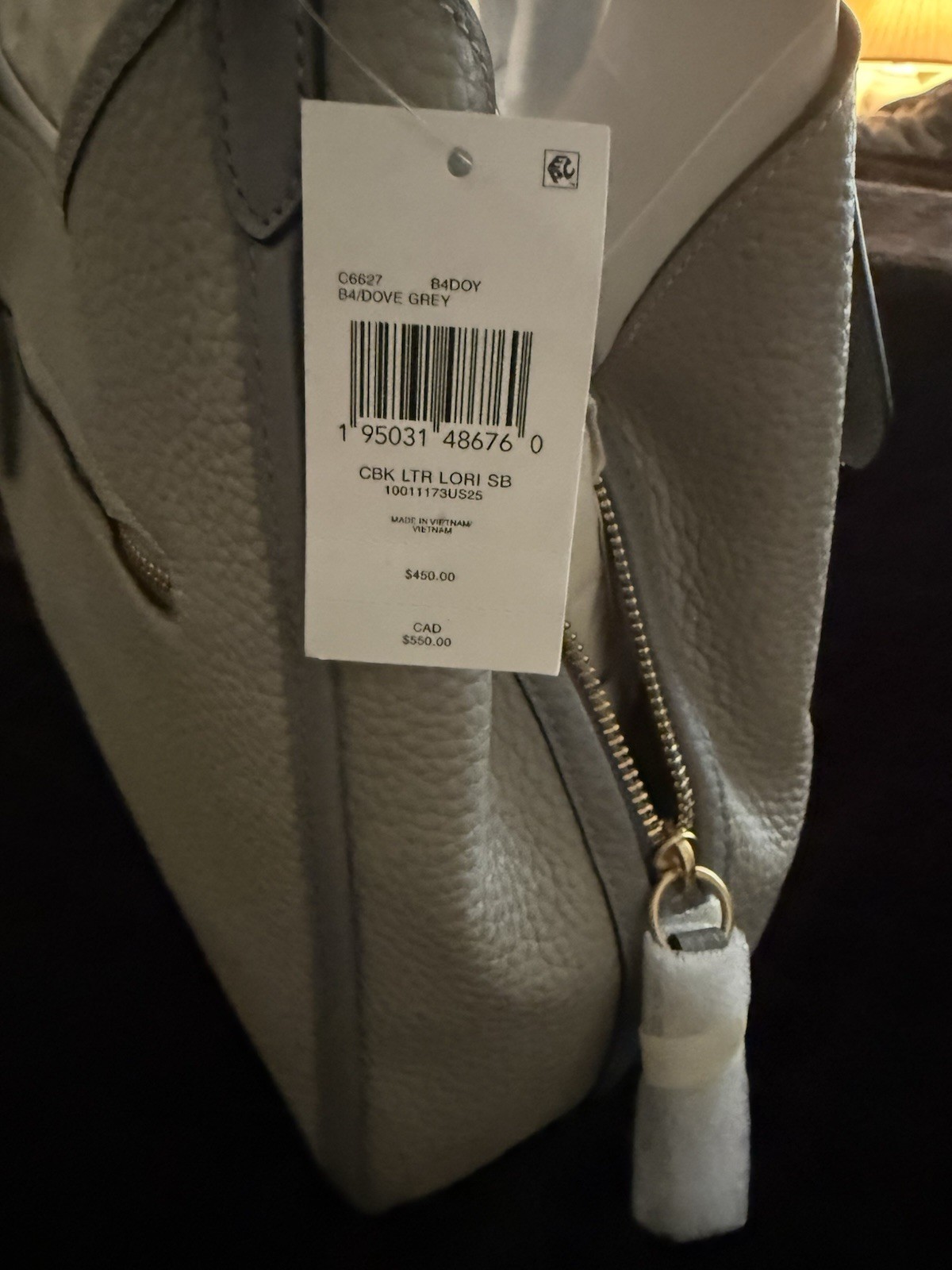 Coach Reserve Lori Shoulder Bag Pebble Leather