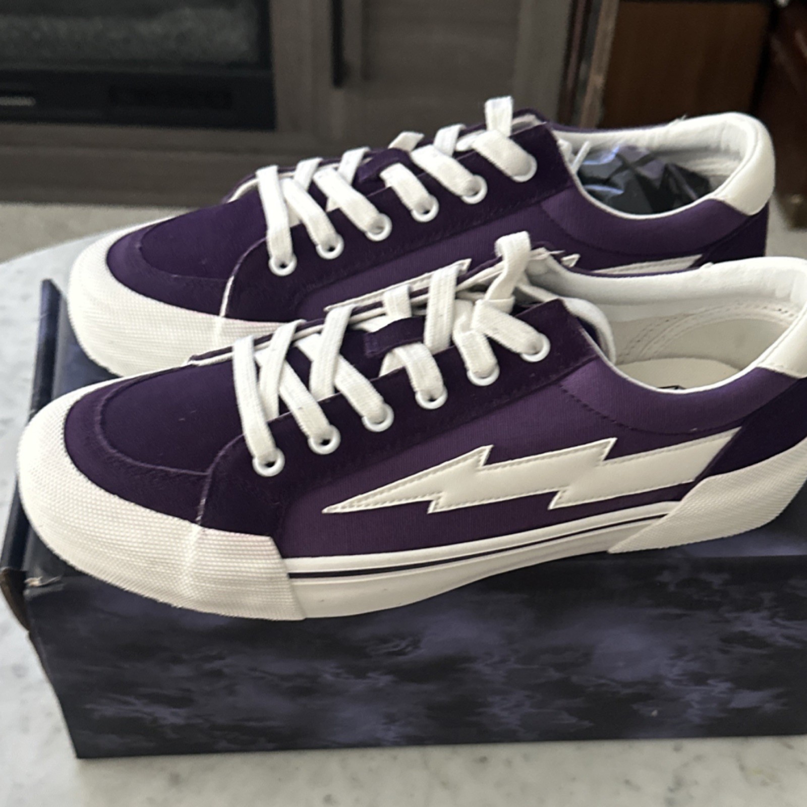 Revenge X Storm Vol.2 Low Top Purple/White Unisex (Damaged Box , MSRP: $200)