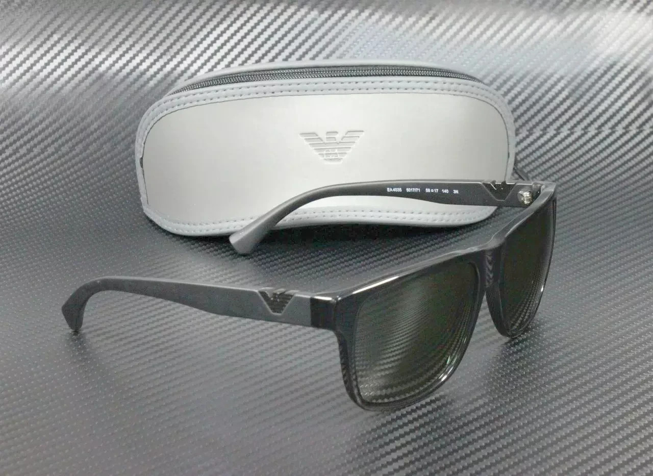 EMPORIO ARMANI EA4035 501771 Black Dark Grey 58 mm Sunglasses – 100% AUTHENTIC!