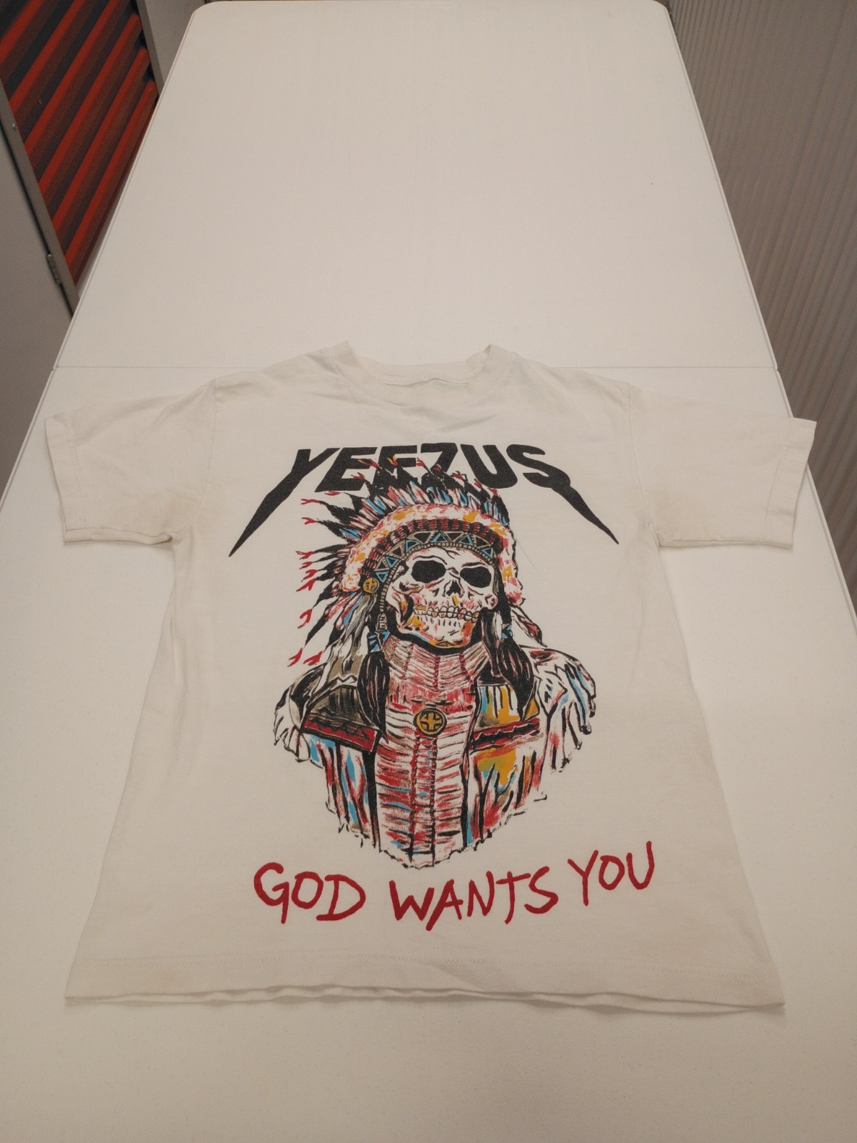 Kanye West Yeezy God Wants You Tour Shirt Size Medium 2013