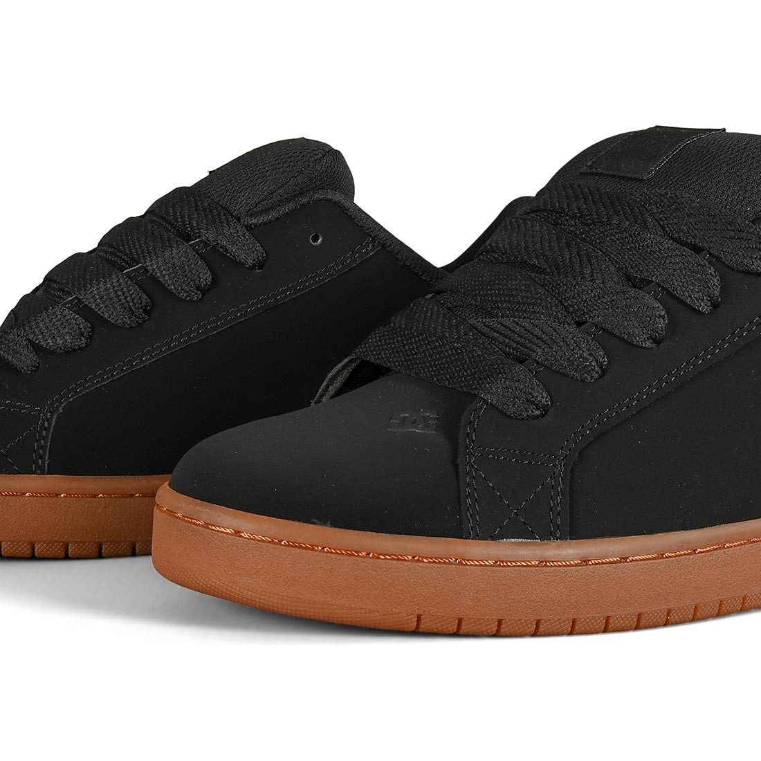 DC Court Graffik Skate Shoes – Black/Gum