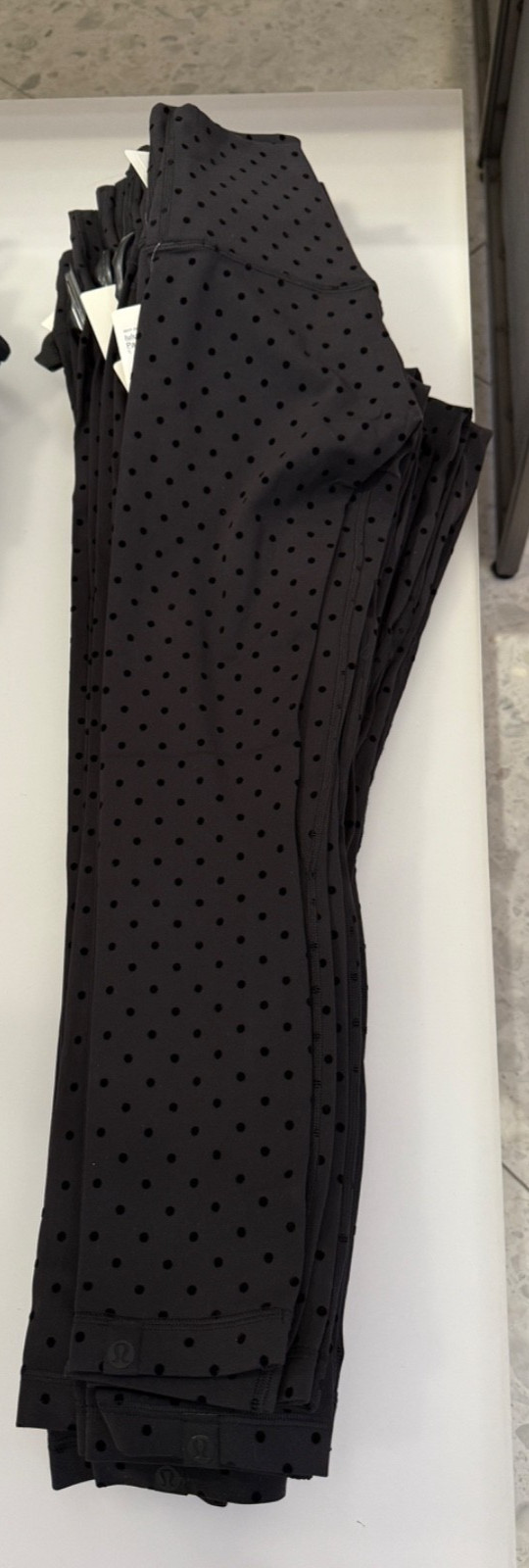 SHIPS TODAY~LULULEMON ALIGN HR PANT 28″~0~2~4~6~8~10~12~POLKA DOT FLOCKED~NWT