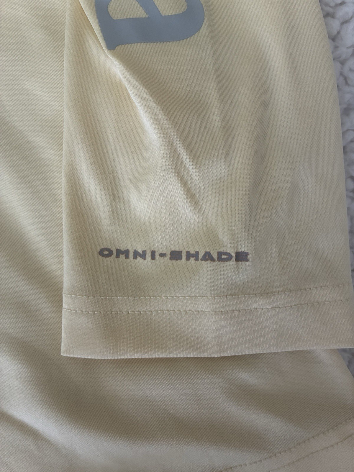 Columbia Sportswear Omni-Shade Sun Protection Shirt, Yellow, Men’s Size Medium