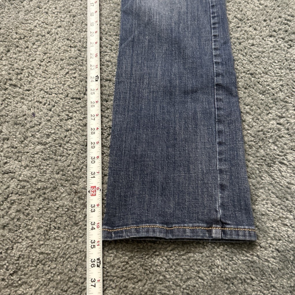 Wrangler Retro Dark Wash Slim Bootcut Fit Jeans Mens Sz 34×35