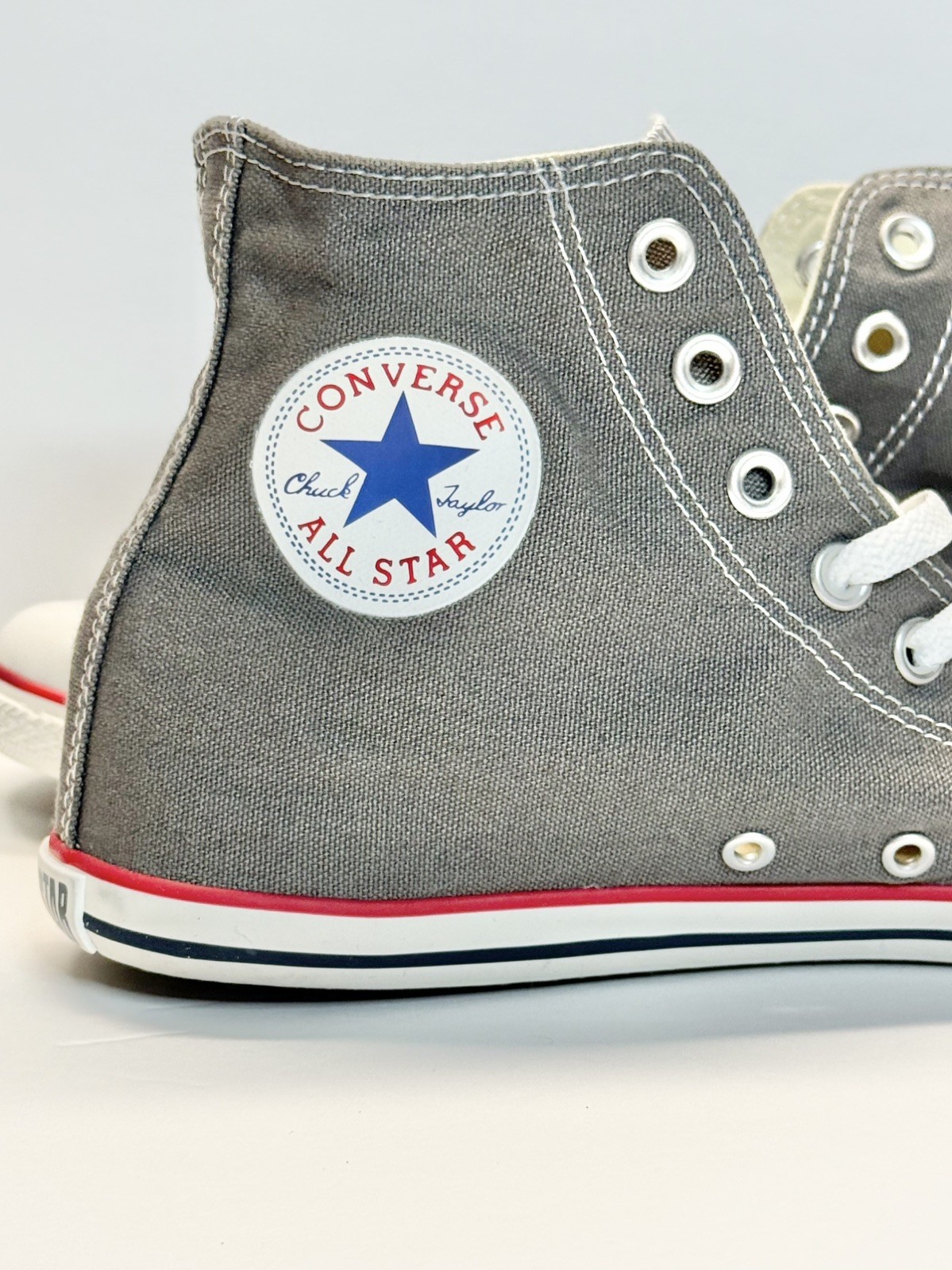 Converse 113895 Chuck Taylor High Top Charcoal Unisex SIZE M8 W10