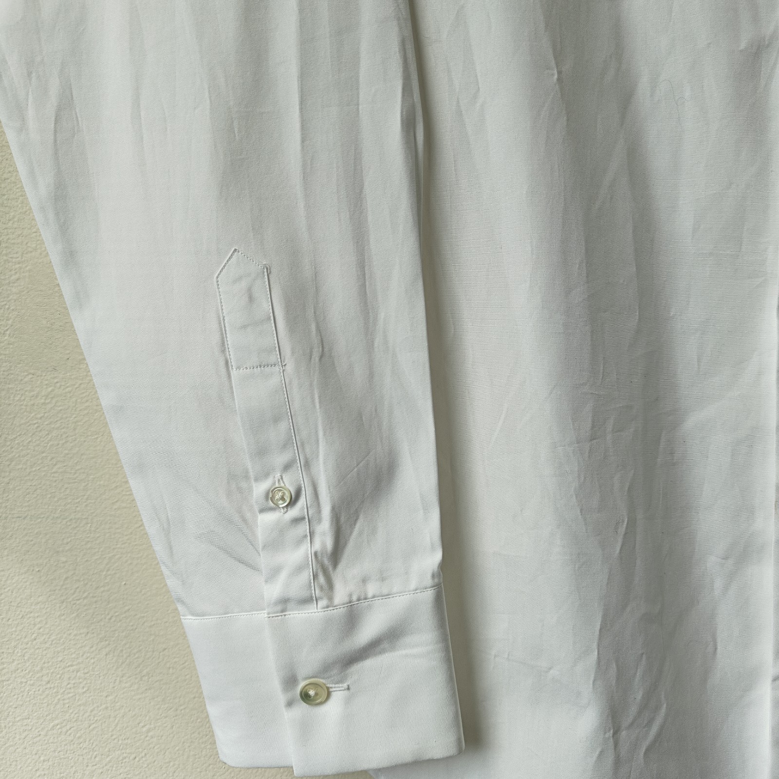 NWT Ann Demeulemeester White Cotton Dress Shirt Size M, Men’s