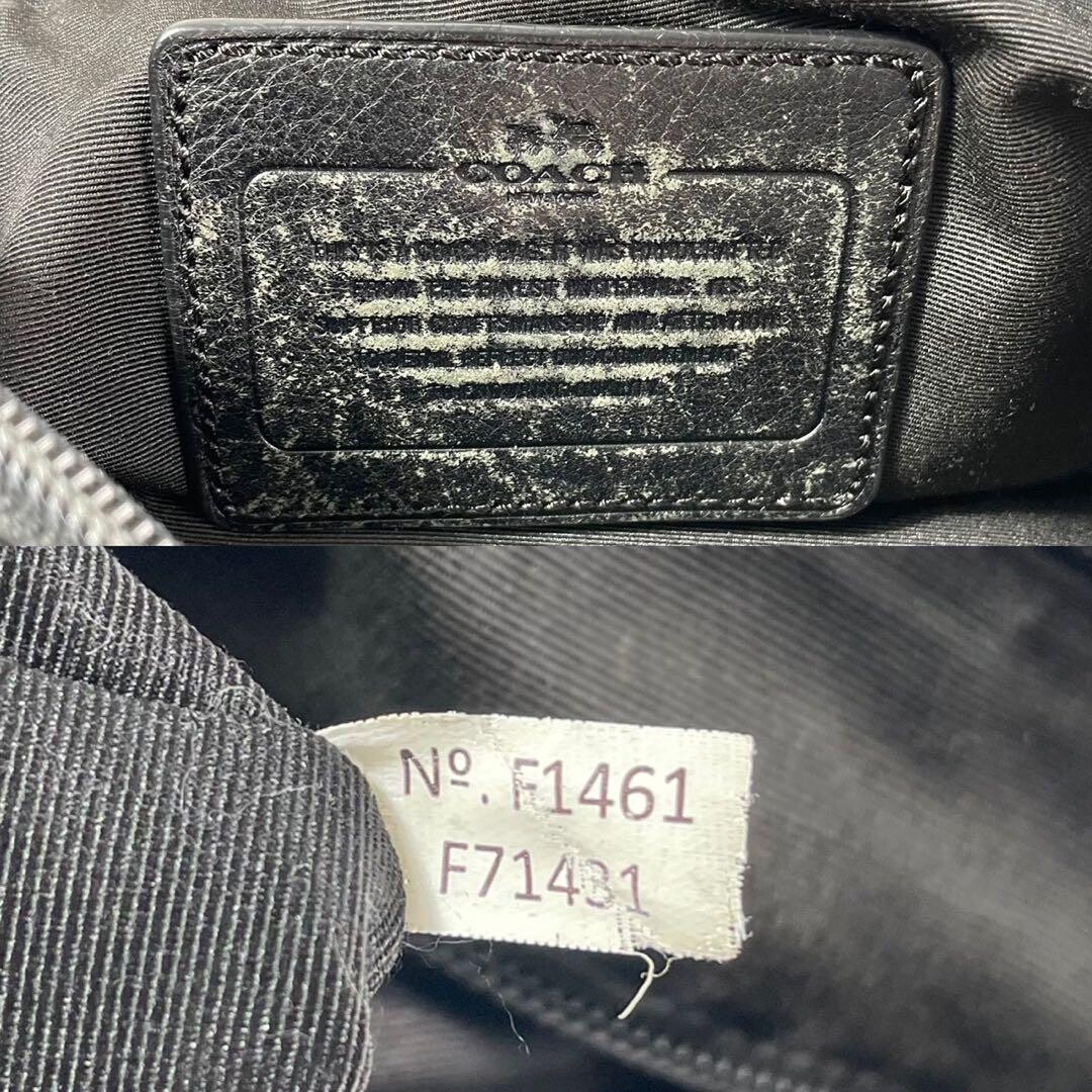 COACH Shoulder Bag Camden Transit Black Authentic From Japan