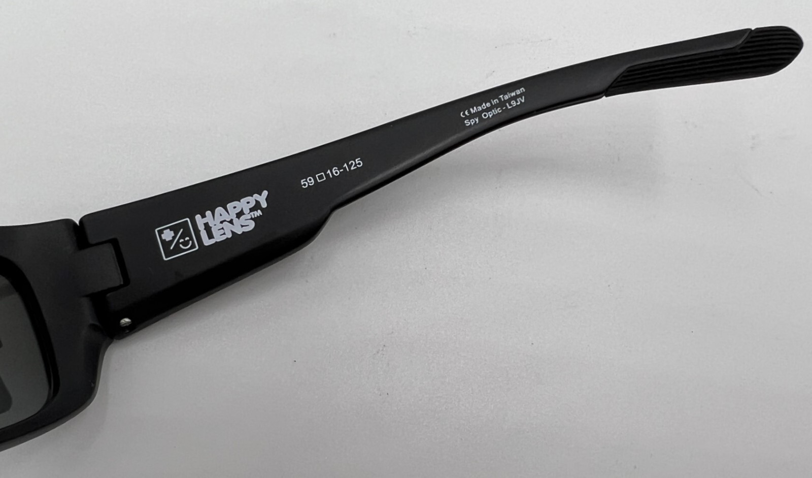 Authentic SPY+ Optic Caliber Shield Matte Black Happy Gray Green Lens Sunglasses
