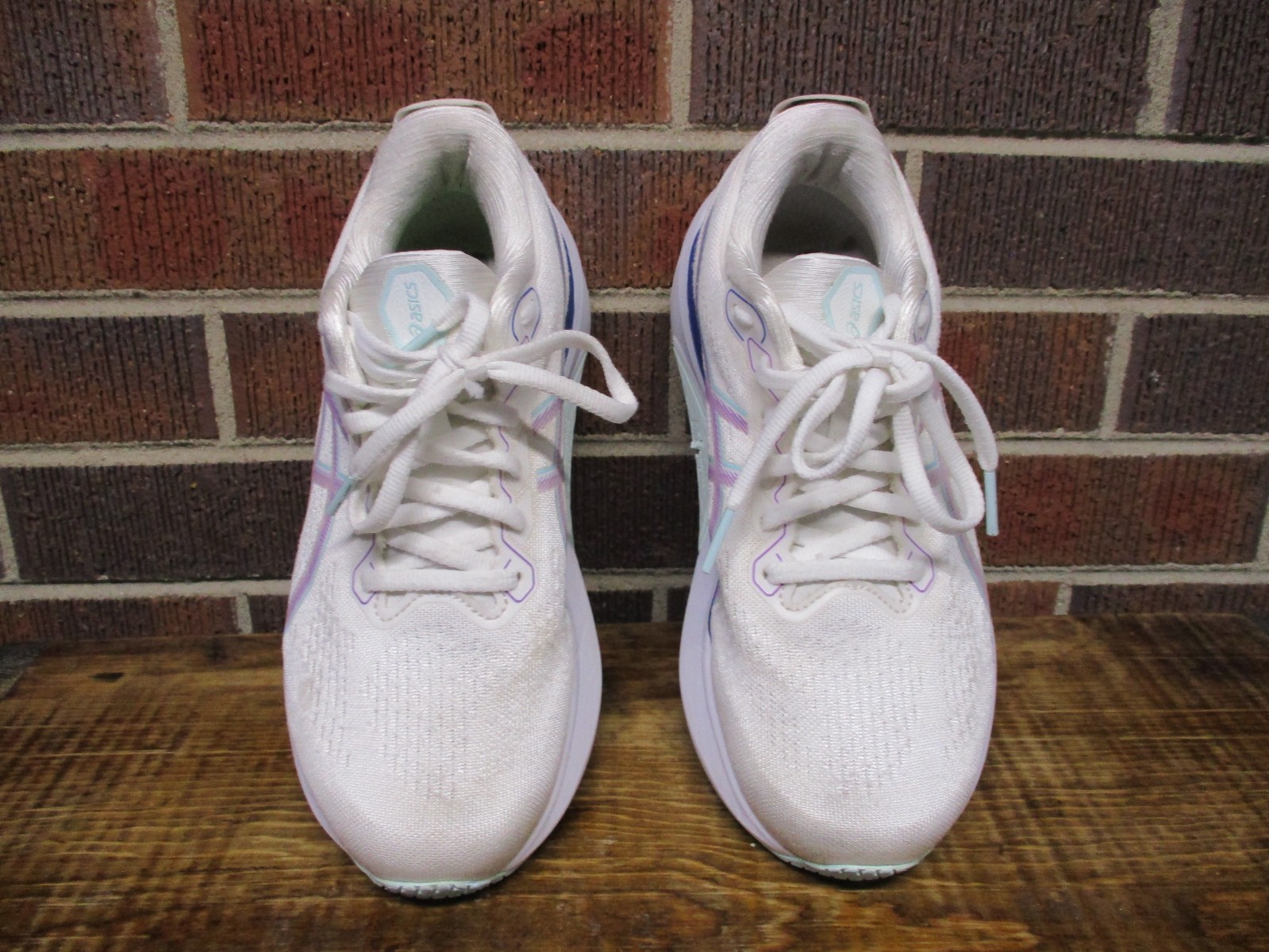 ASICS Womens Gel Kayano 30 White 1012B357 Running Athletic Shoes Sneakers Size 7