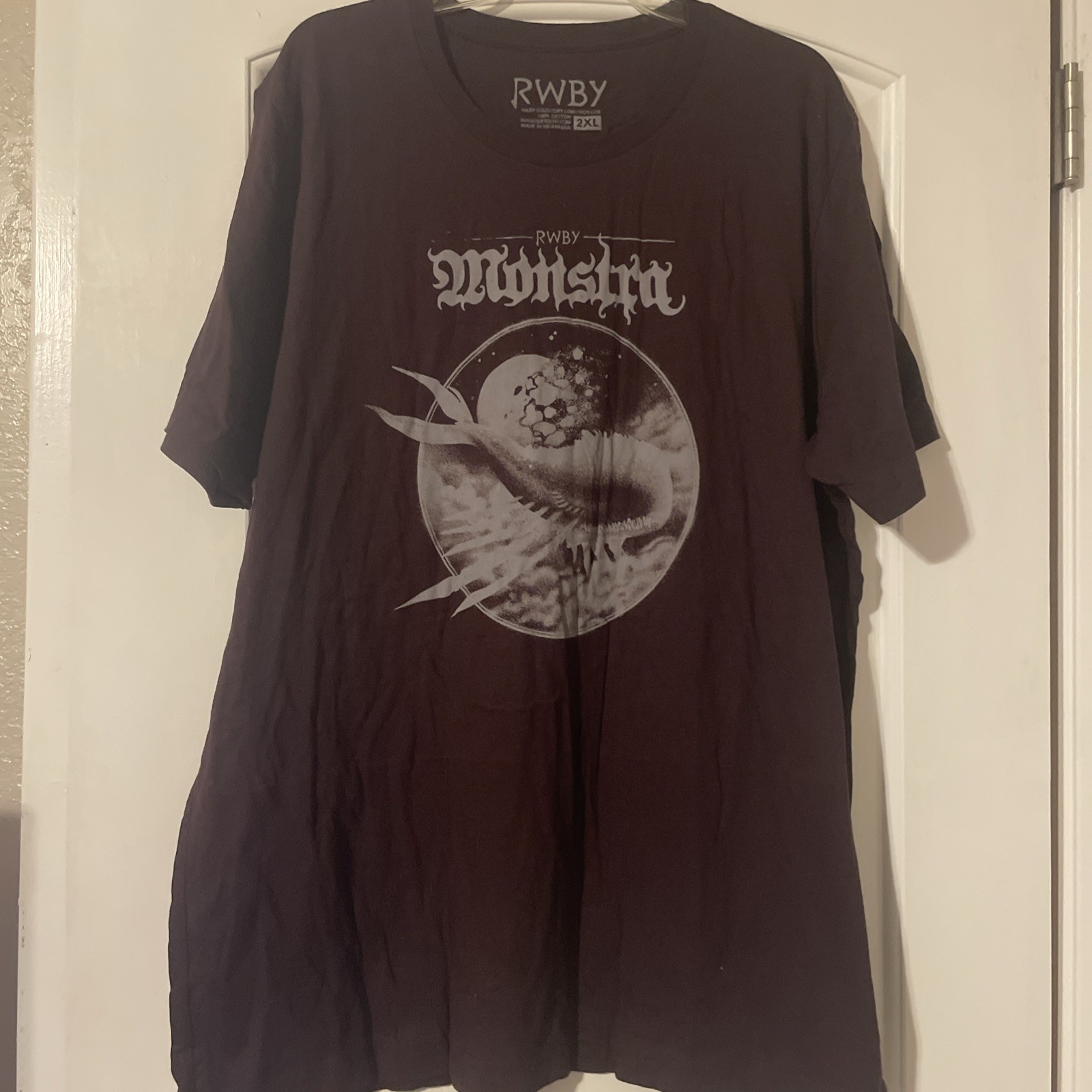RWBY ROOSTER TEETH MONSTRA T SHIRT SIZE 2XL