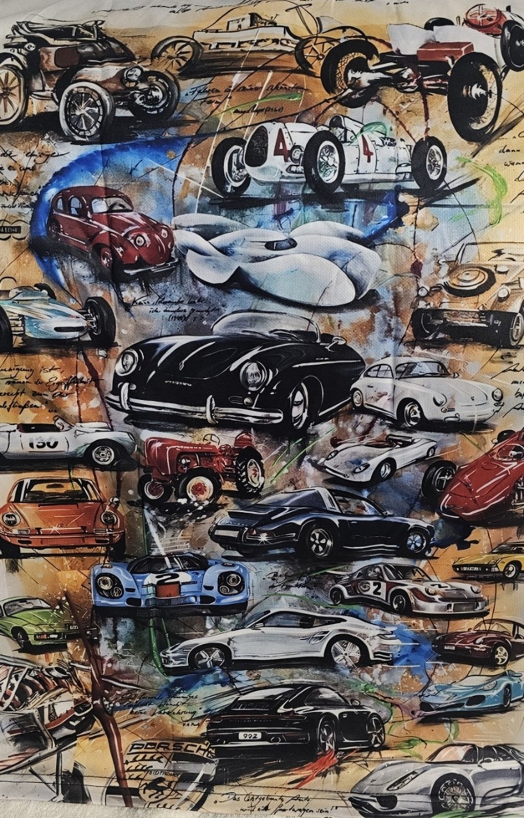 RACING CAR CARS MOTORSPORTS PORSCHE MUSTANG CORVETTE T-SHIRT SHIRT