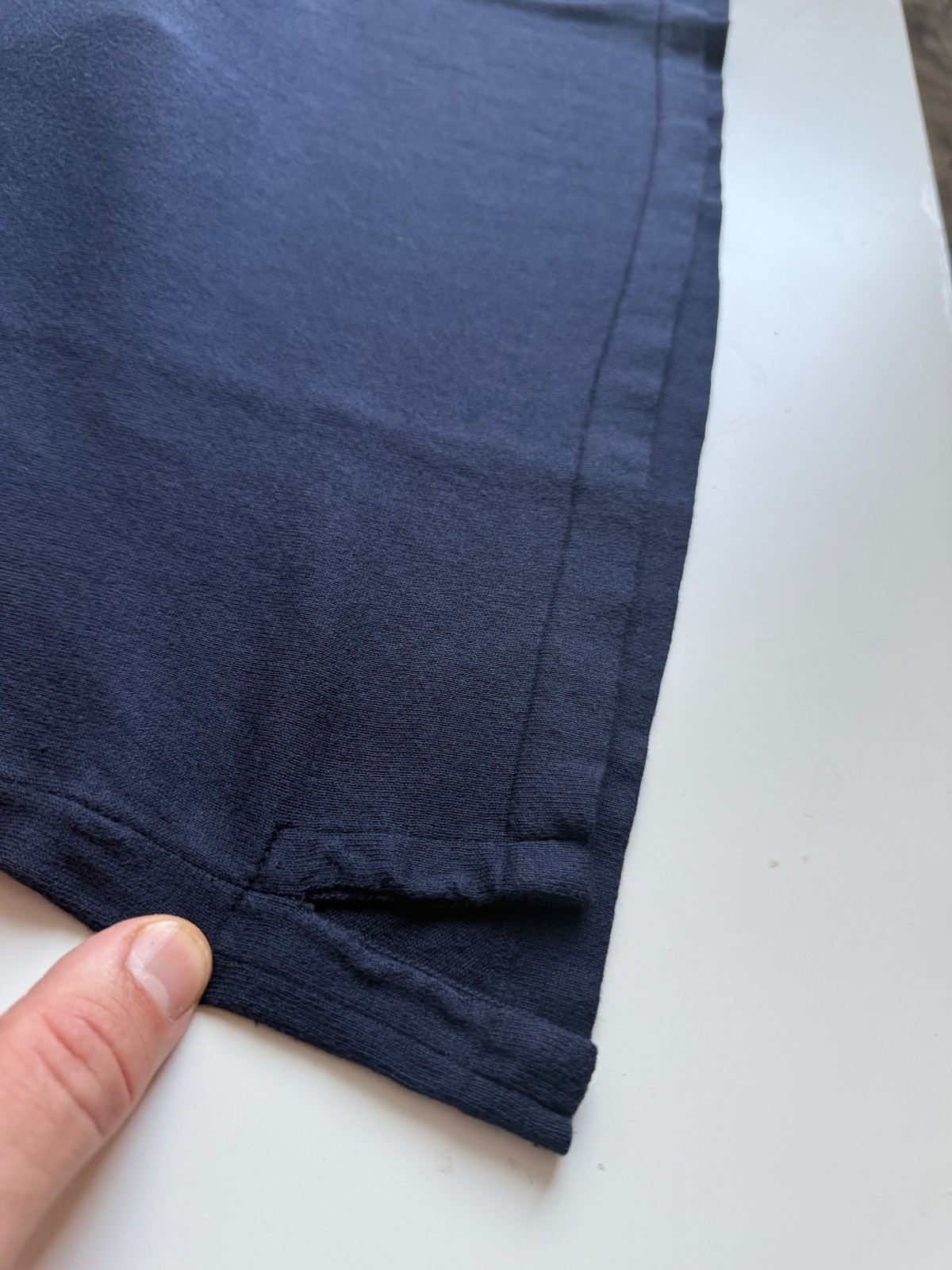 Ralph Lauren Purple Label Men Polo L Navy Blue Luxury Short Sleeve England