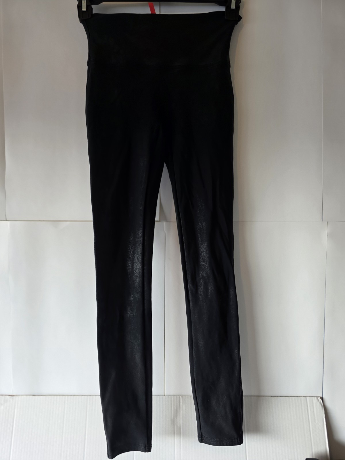 SPANX High-Waisted Leggings Black Opaque Stretch M/M