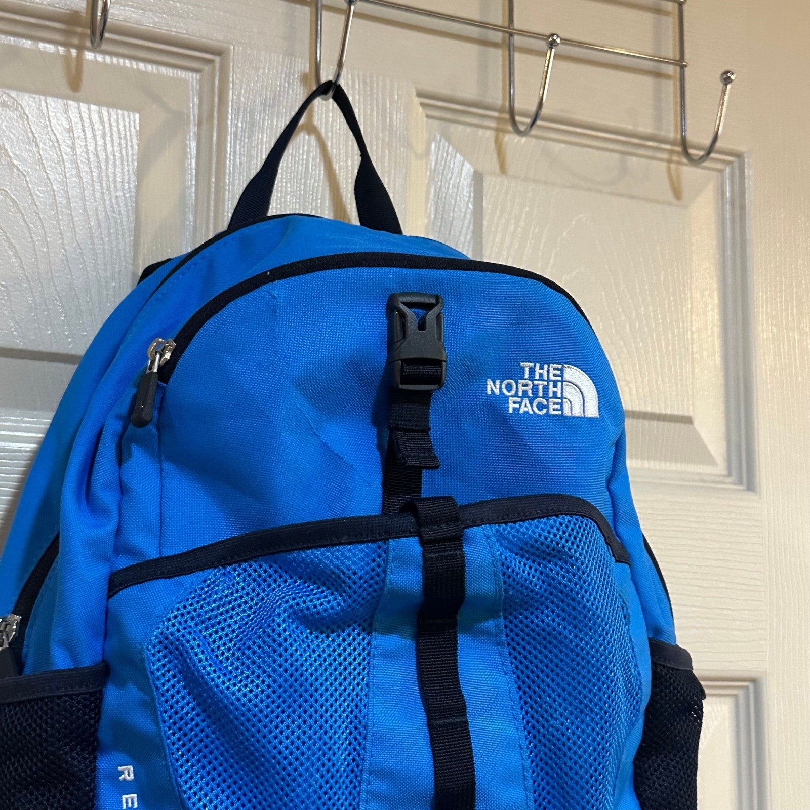 The North Face Recon Squash Kids Backpack Blue Black Daypack School Bag