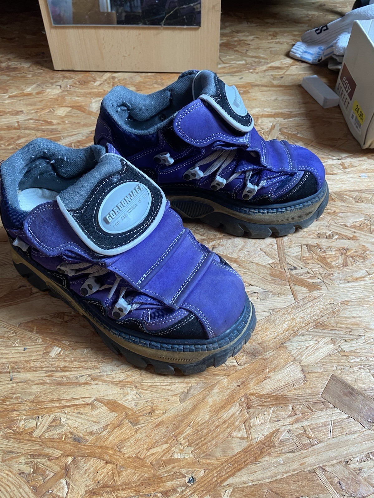 Vintage Y2K Techno Rave Set / Gordon Jack Atom Platform Shoes Size 39 +