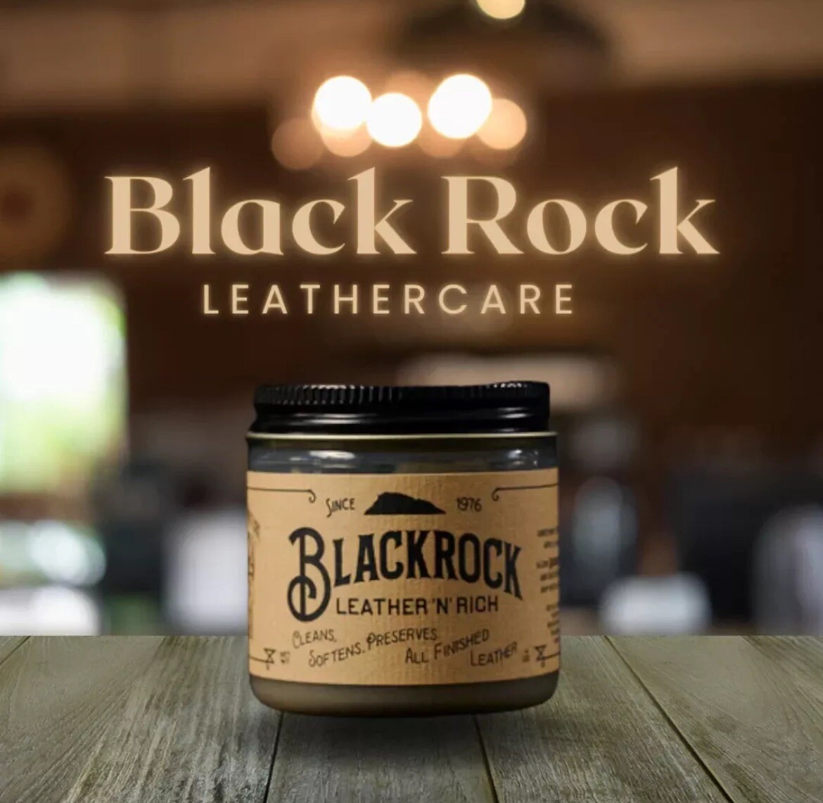 Blackrock Leather N Rich Leather Cleaner Conditioner Protector 4 Oz Made In USA