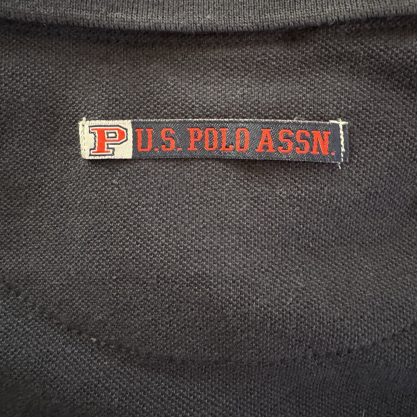 U.S. Polo Assn NWT Men’s Medium Polo Shirt Navy Blue Cotton Short Sleeve NWT