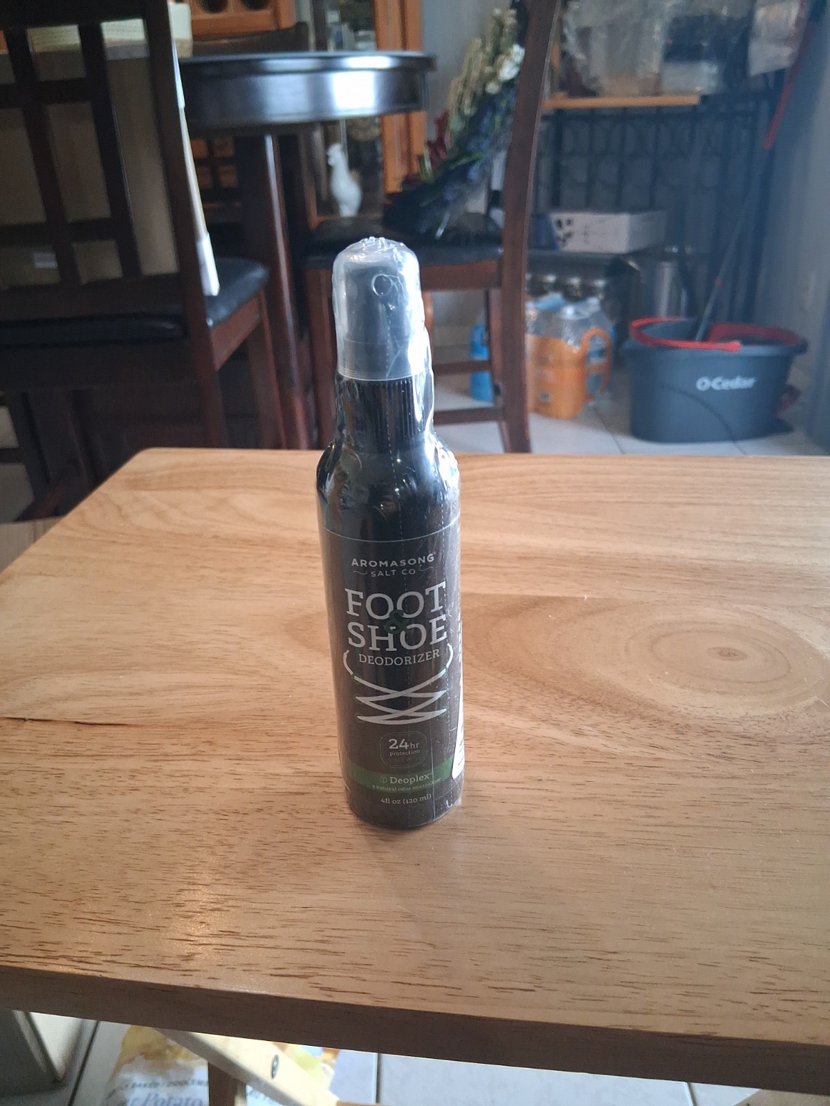 Aromasong Foot and Shoe Deodorizer Spray 4 oz Natural Odor Eliminator Deoplex…