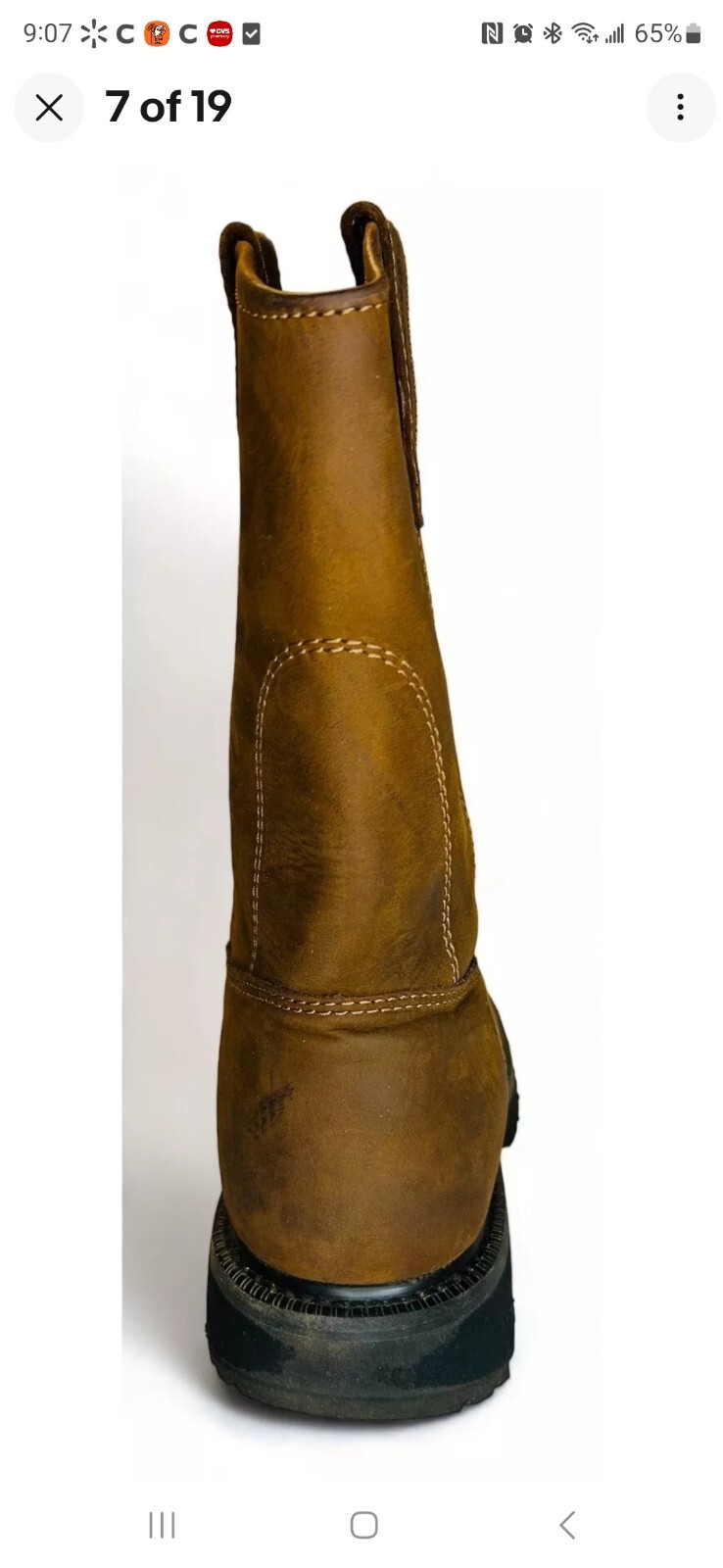 Wolverine Mens Wellington W04727 Brown Mid-Calf Western Boots 13 ExtraWideWidth