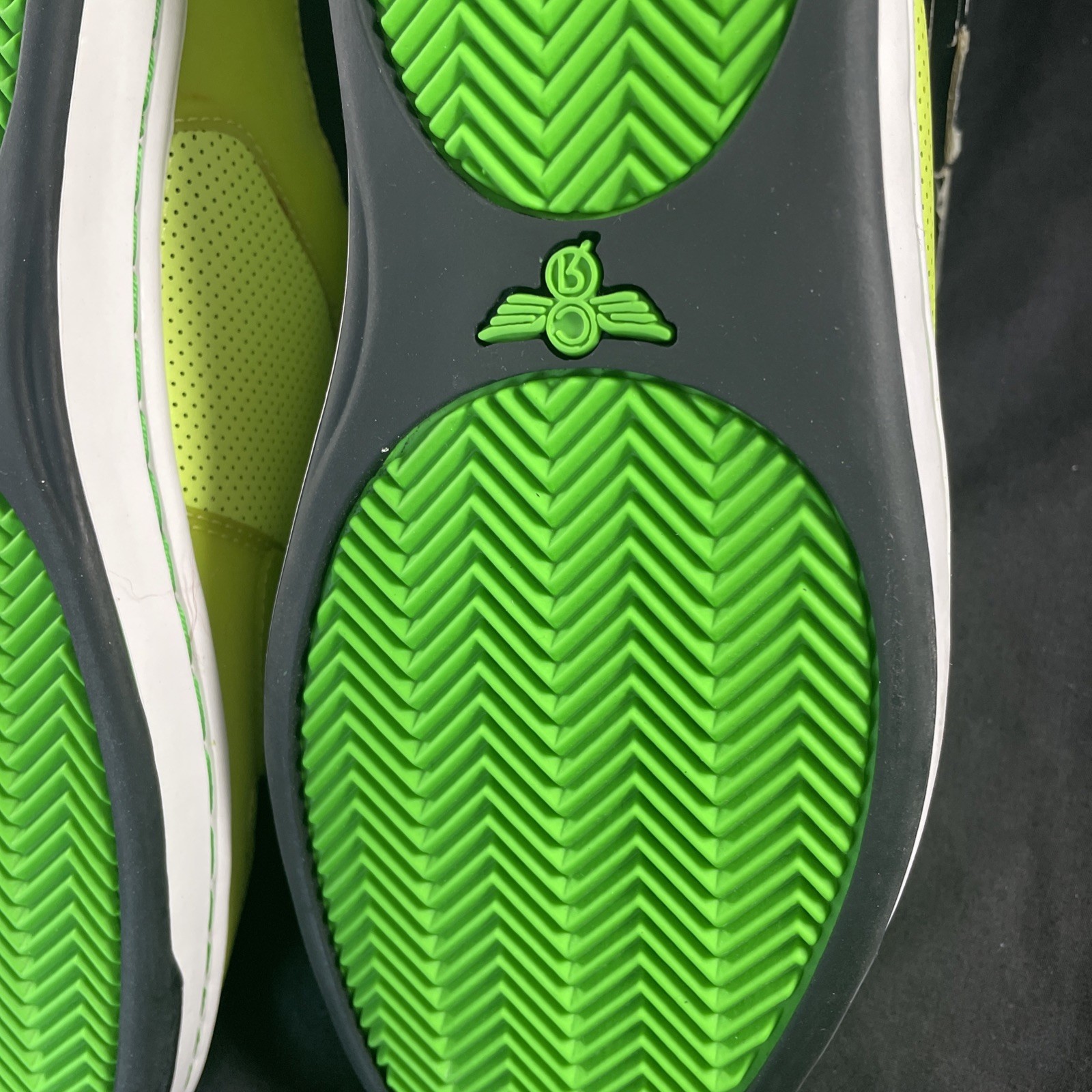 Creative Recreation Cesario Lo Men’s Size 9.5 Neon Green Yellow Shoe Black Kush!