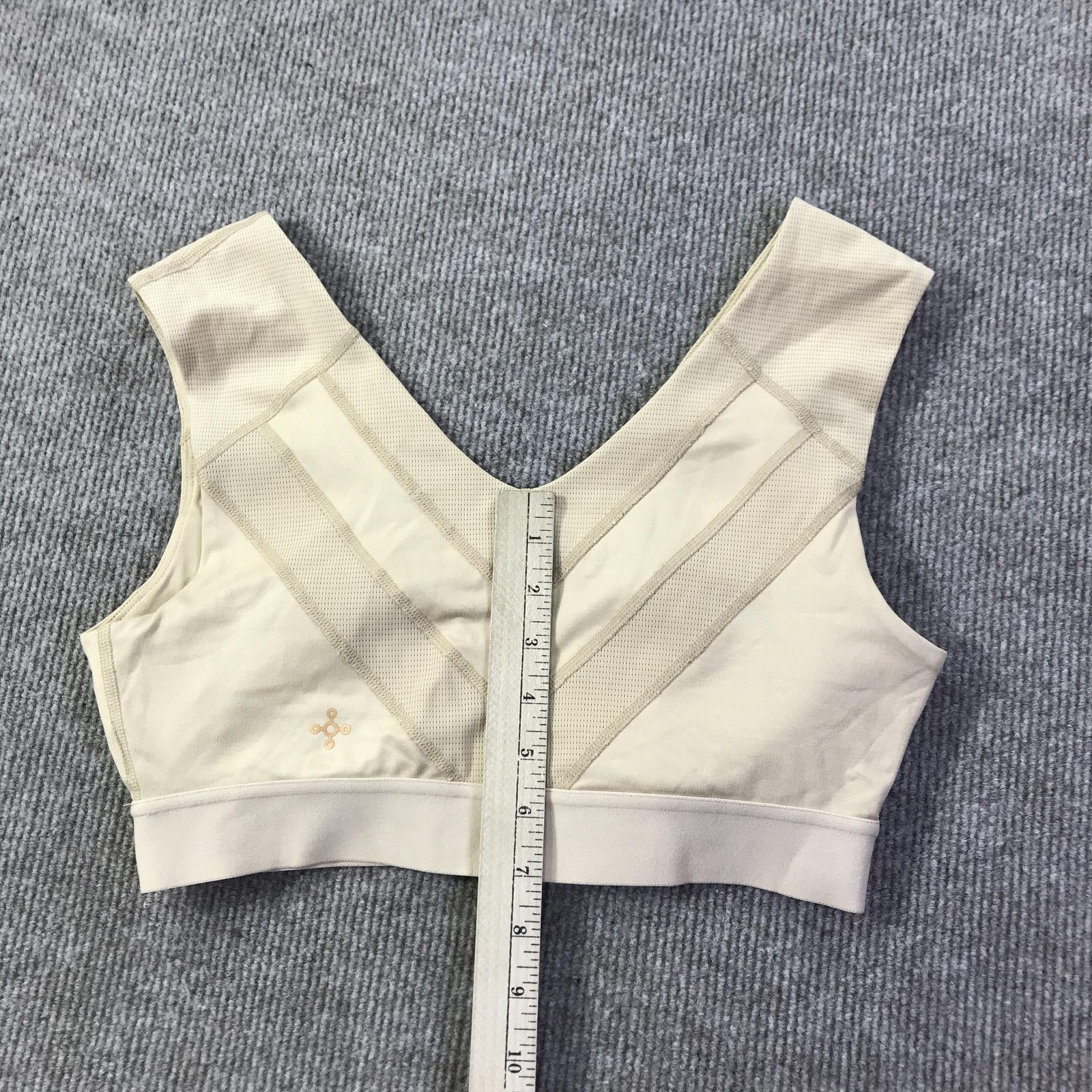 Tommie Copper Shoulder Support Sports Bra Womens Large Zip Front Activewear