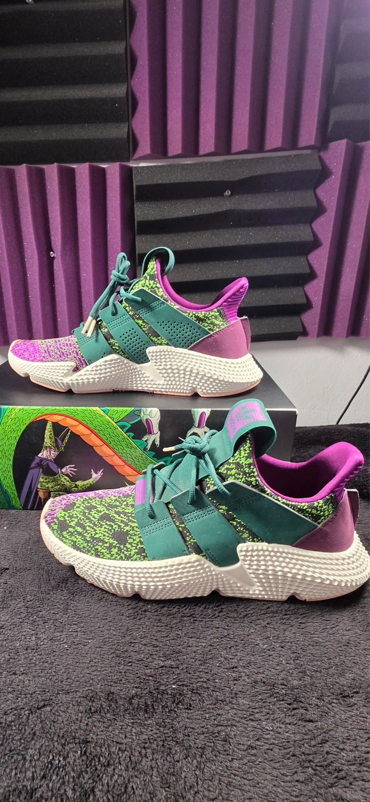 Adidas x Dragon Ball Z “Cell” Sneakers — Size 8.5