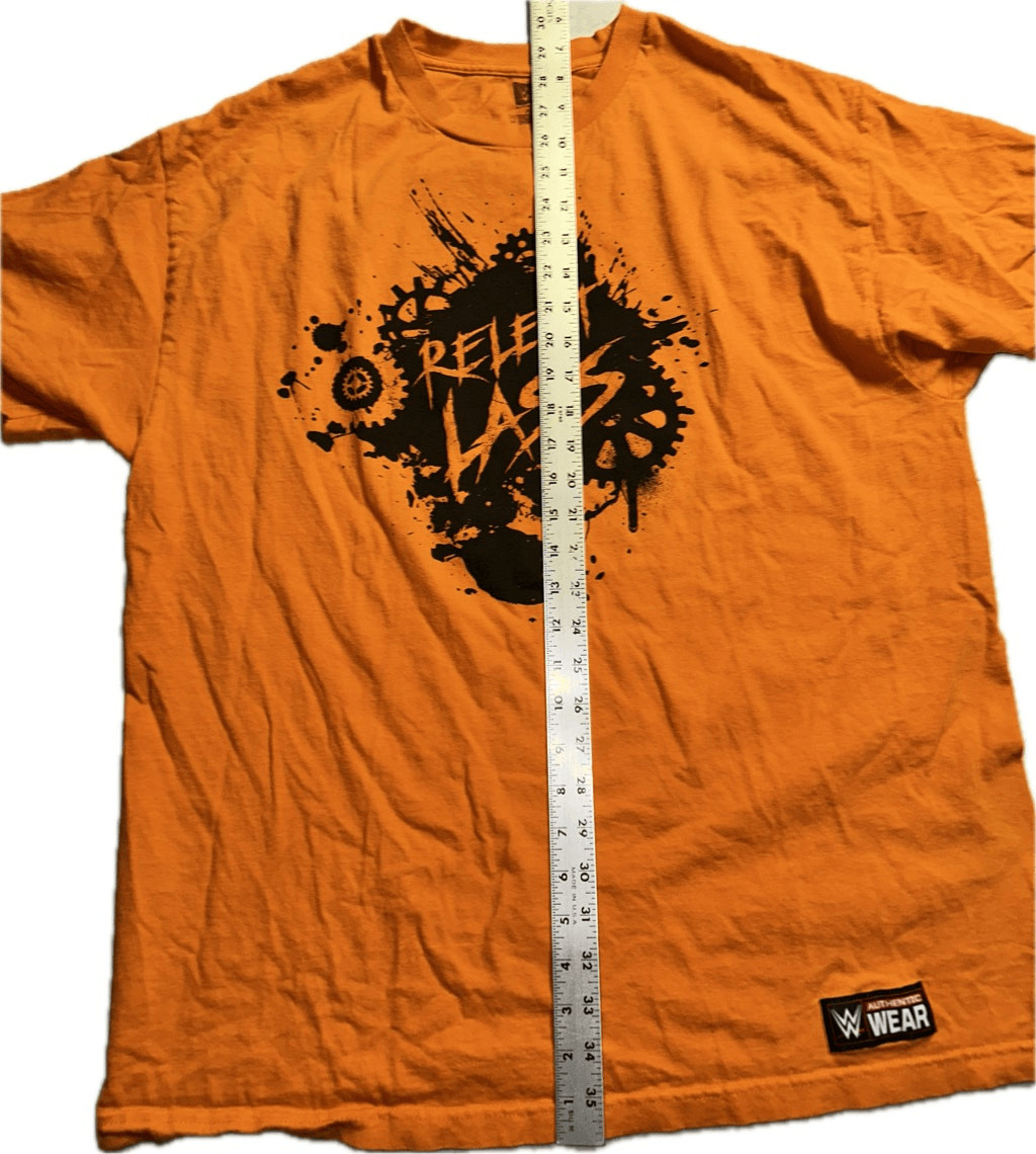 WWE Becky Lynch Relent-Lass Authentic Wear Pro Wrestling Shirt – Size: XL