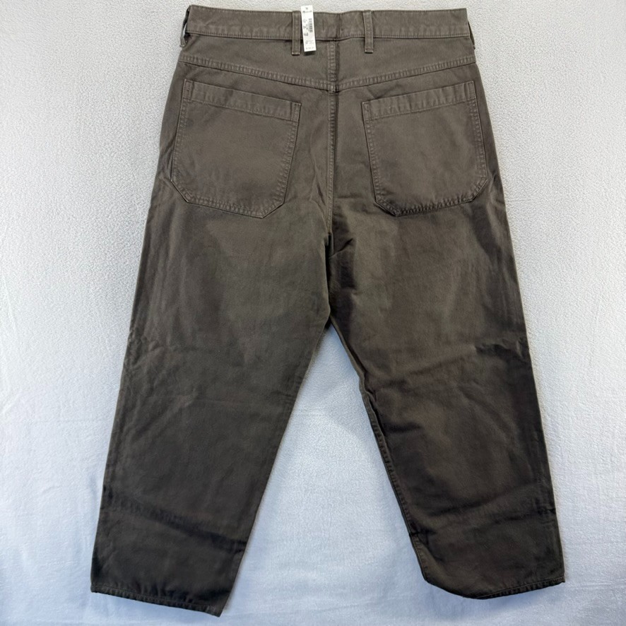 Madewell Pants Men’s 32×32 FITS 32×27 Brown Canvas Utility Double Knee Baggy NEW
