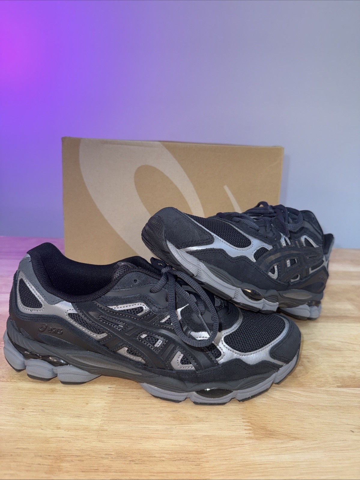 ASICS Gel NYC Graphite Grey Black Men’s Perfect Daily Trendy Casual Fashion