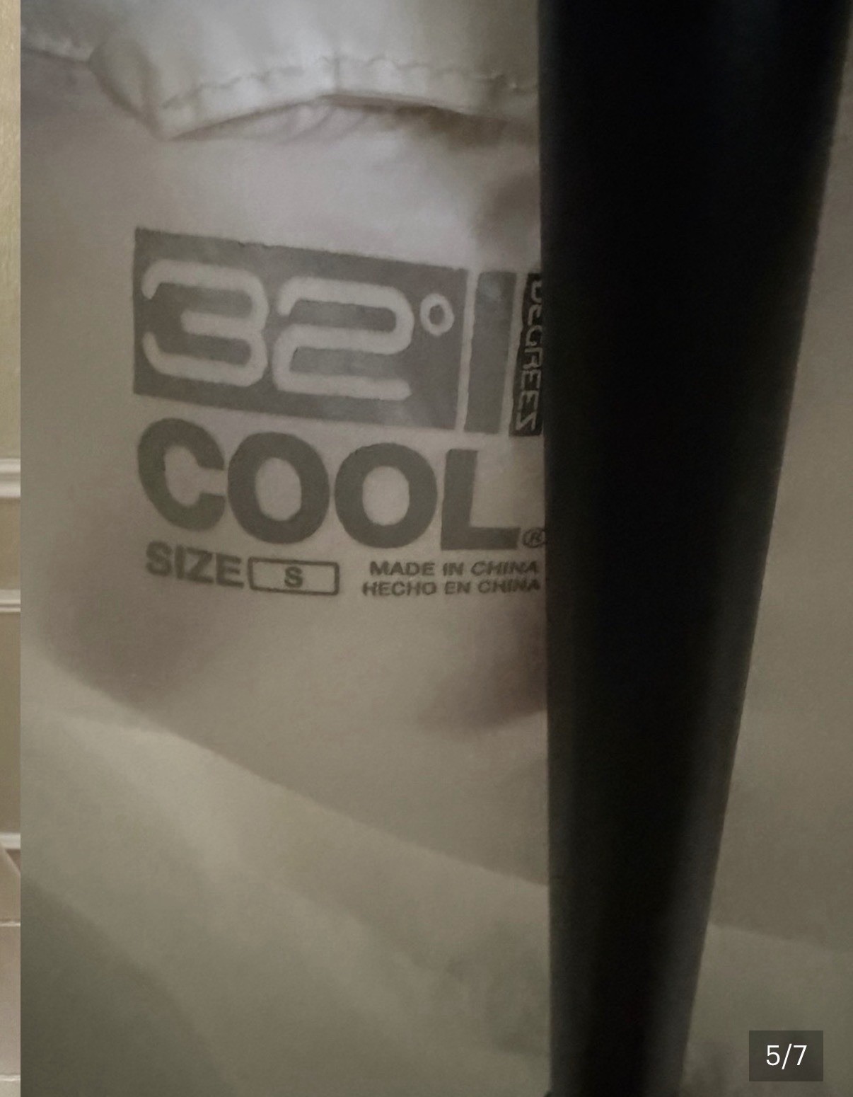 32 Degrees Cool Women’s Full Zip Softshell Jacket White Size S Long Sleeve