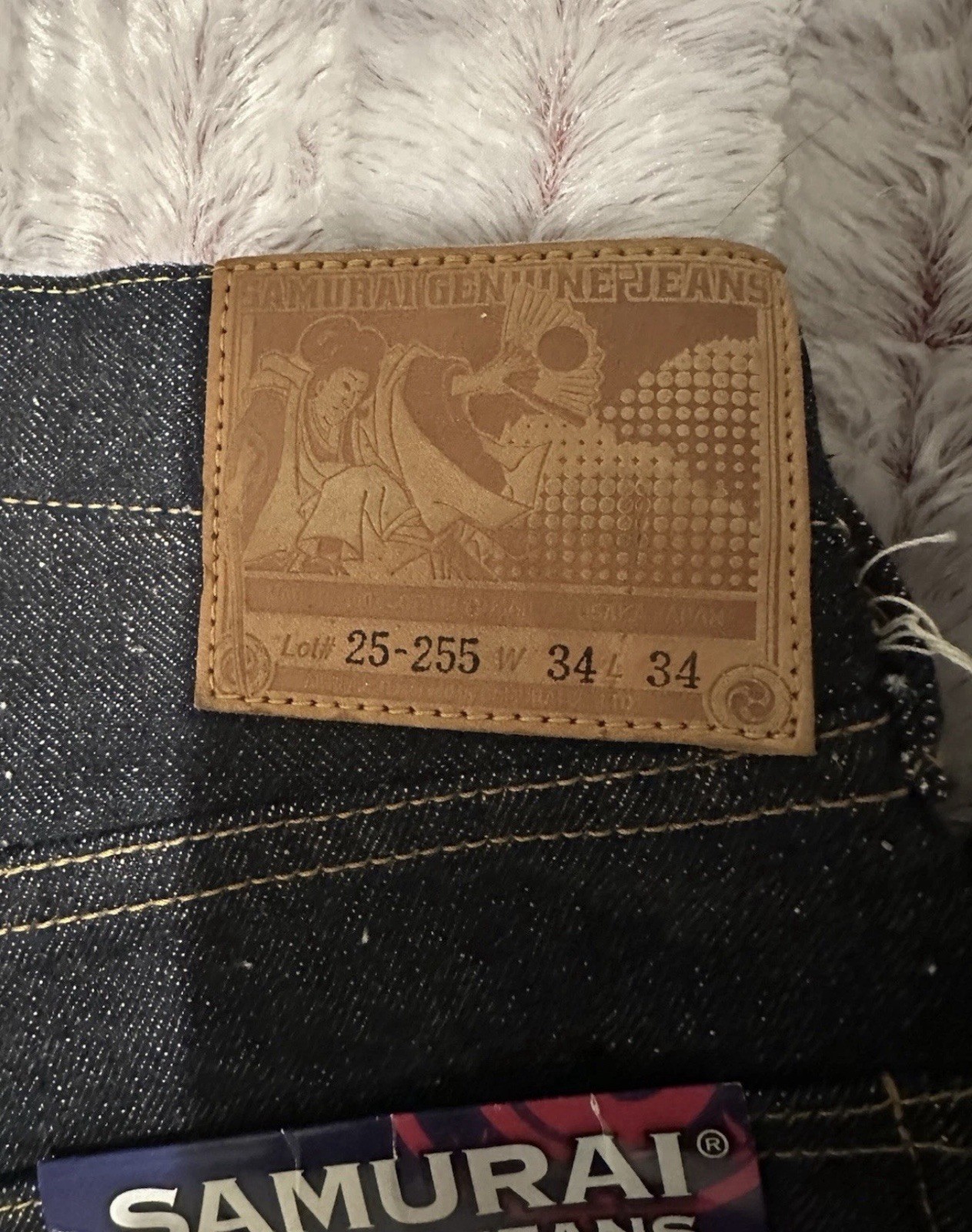 SAMURAI JEAN S0255XX Color indigo 34×29. New with tags. Original Price $335