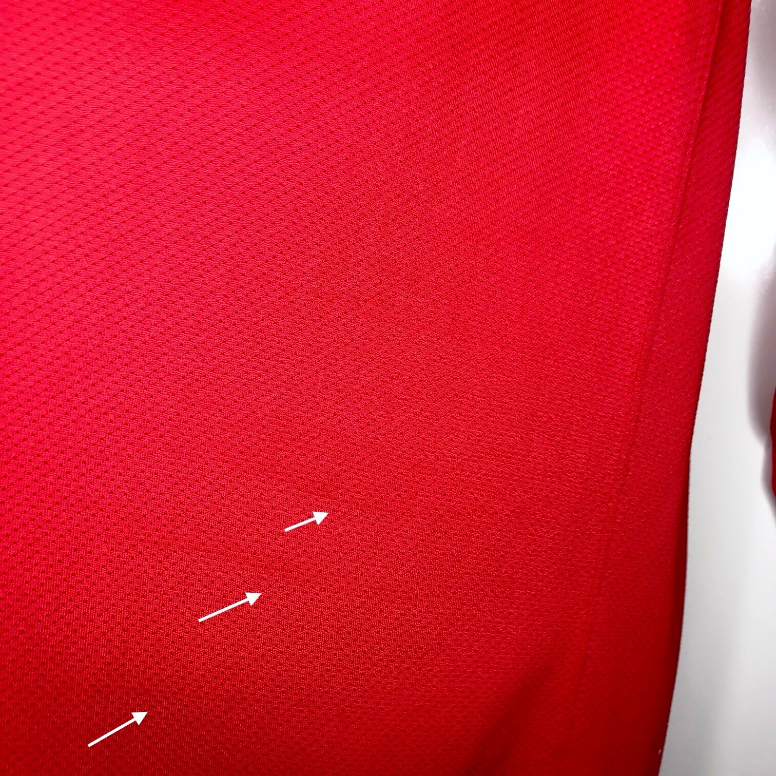 Nike Team Dri-Fit Shirt Mens S Red Elbow Pads Long Sleeve Soccer