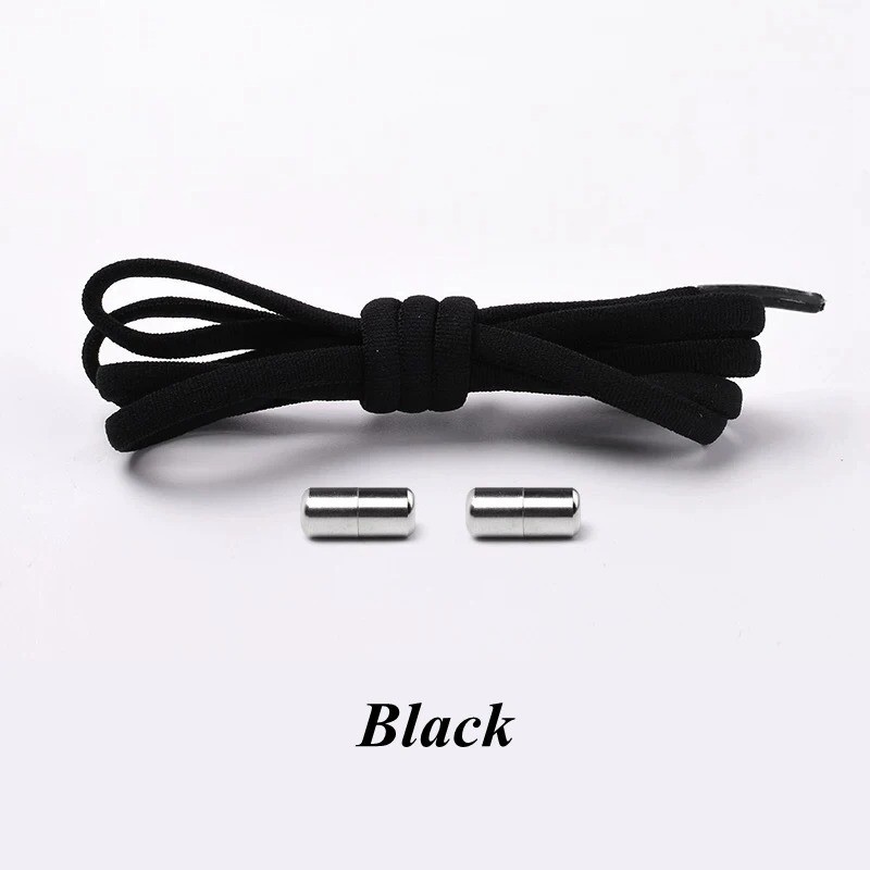 No Tie Elastic Lock Shoe Laces ShoeLaces Strings for Kids Adults Sneakers