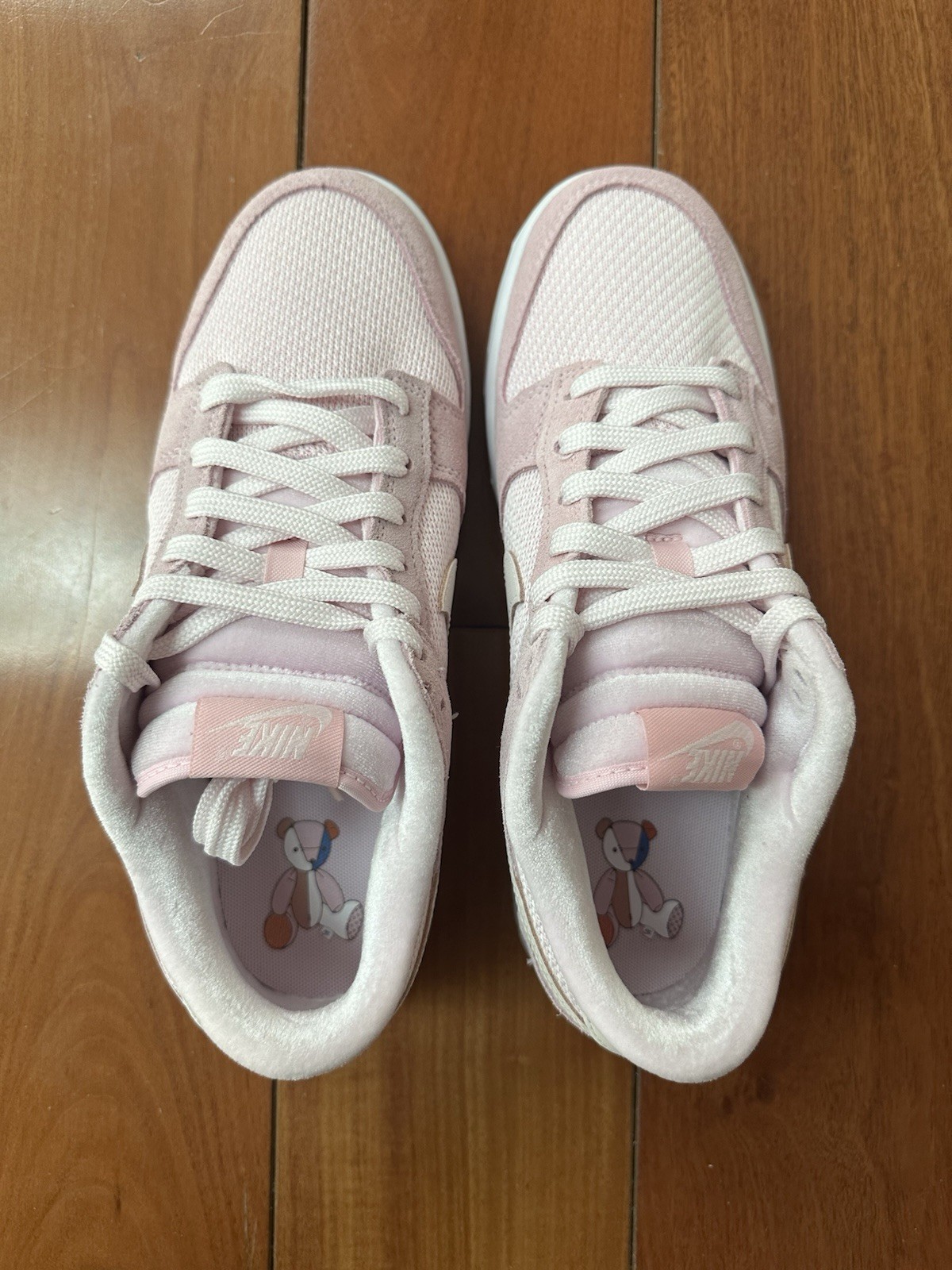 Nike Dunk Low Teddy Bear Light Soft Pink Foam – DZ5318-640 – Size 9 Womens