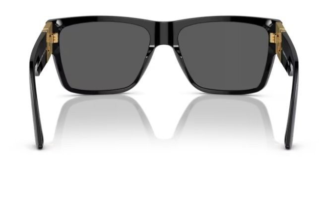 Versace Men’s VE4296 Sunglasses Black/Gray 59mm
