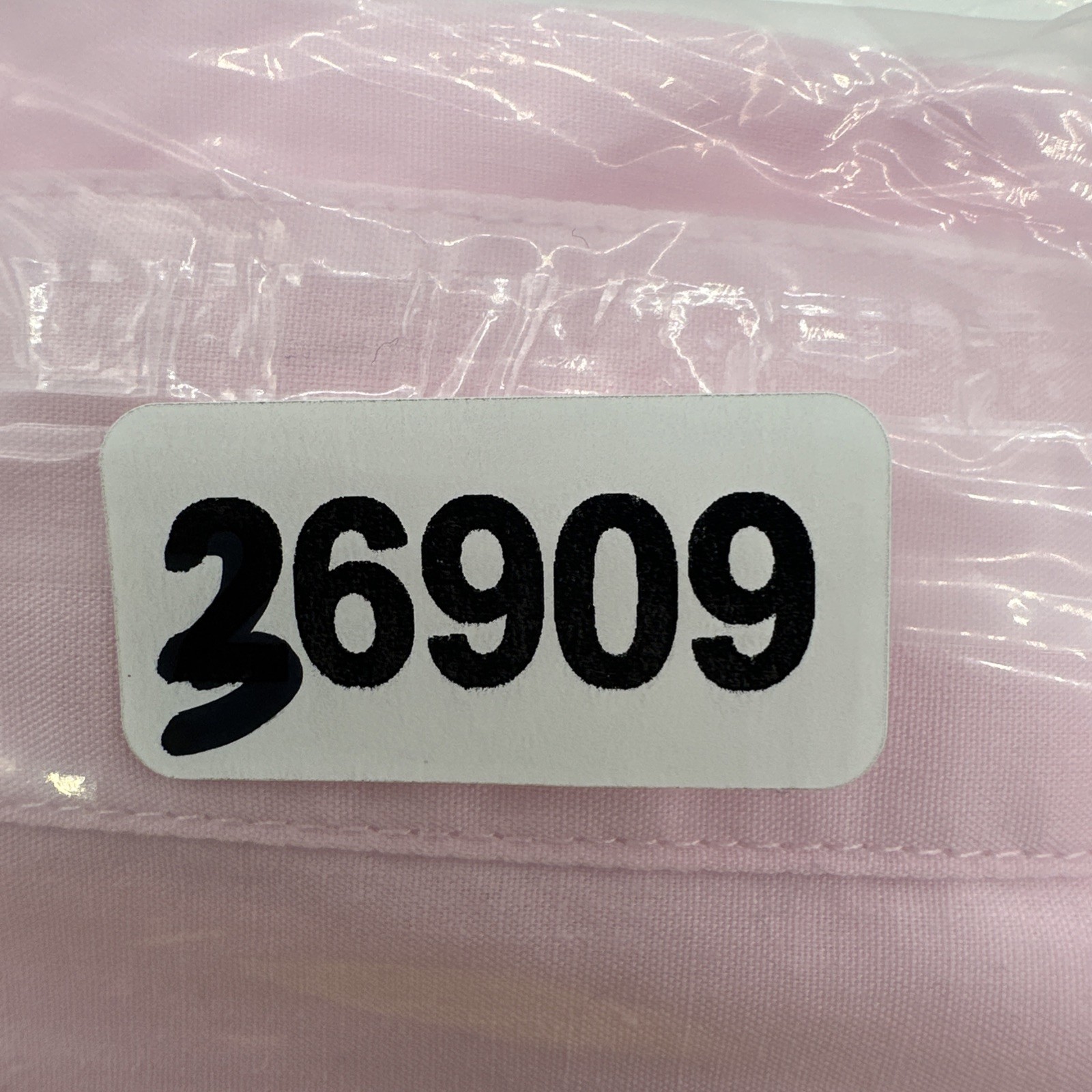 Fortino Landi The Classic Button Up Shirt Men 19-19.5 Pink Pocket .#36909