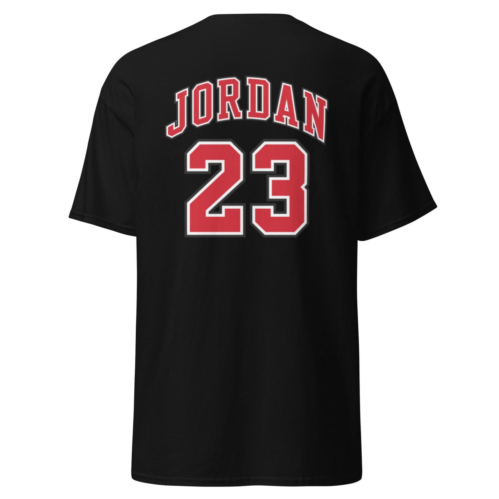 Michael Jordan 23 T-Shirt back – NBA – Chicago Bulls