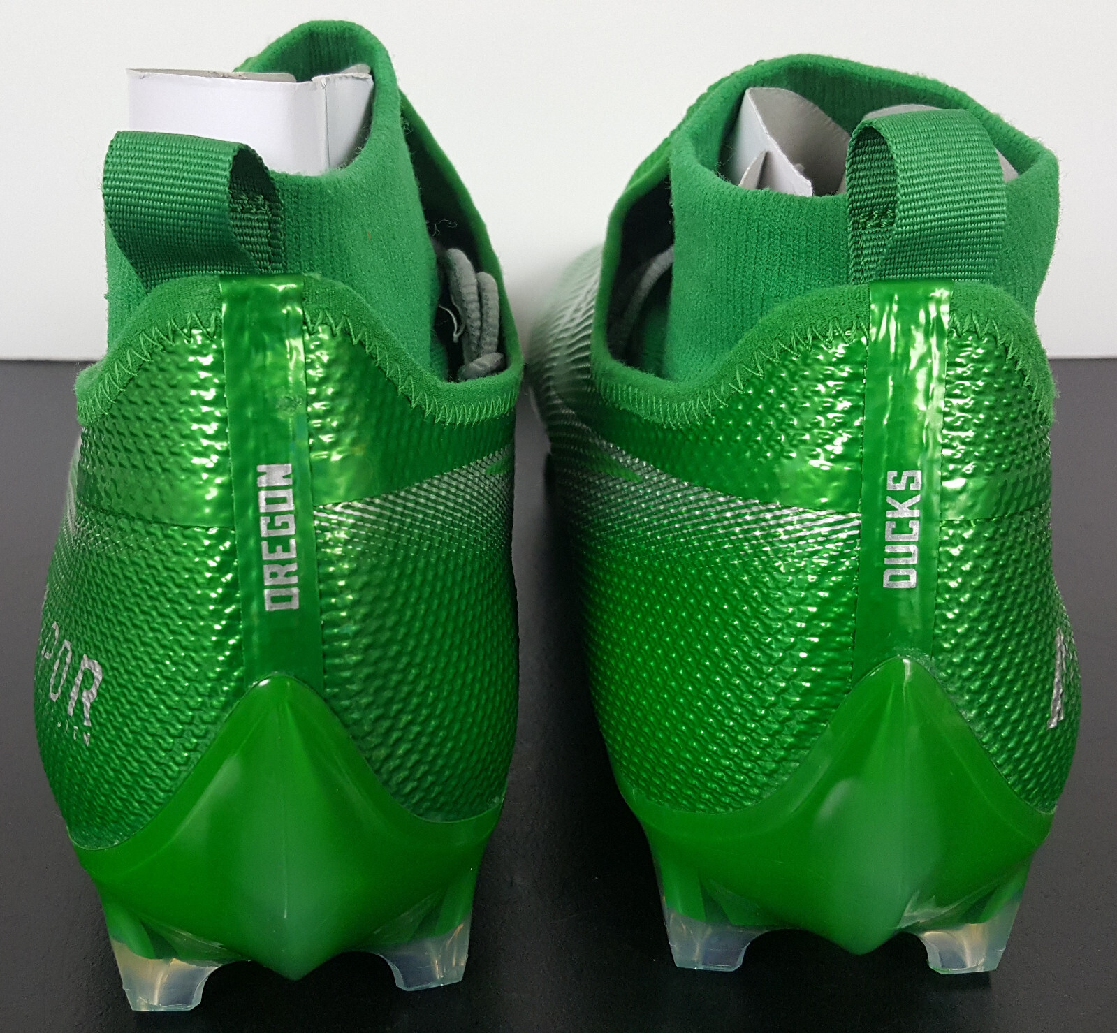 NIKE VAPOR 360 ELITE FOOTBALL CLEATS OREGON DUCKS PE GREEN CV3066-303 (SIZE 16W)