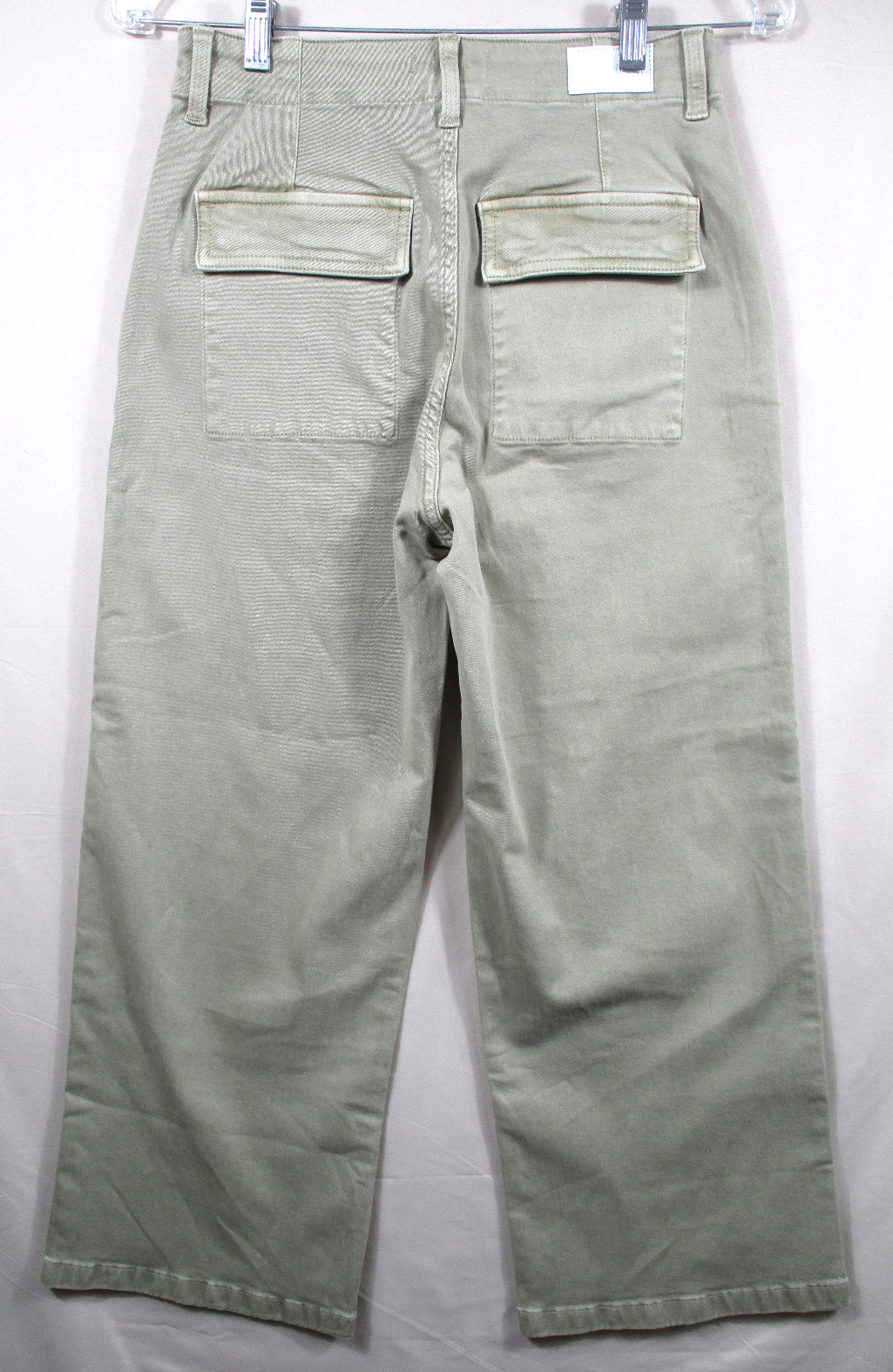 -NWT Pistola Sophia Wide Leg Utility Ankle Pant Women’s Pants Olive Sz 25