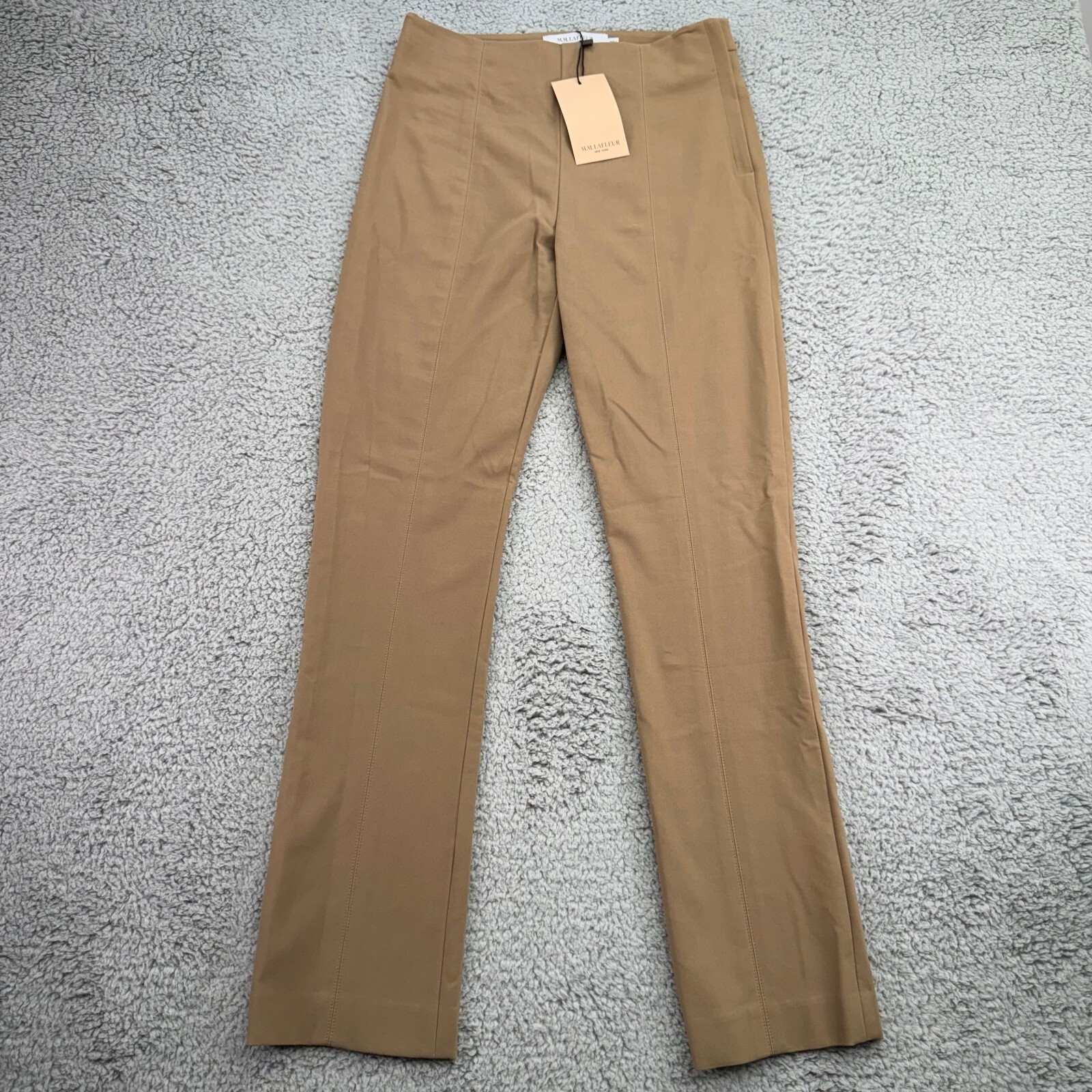MM Lafleur Pants Womens 6 The Foster Pant Saddle Brown Dress Pants