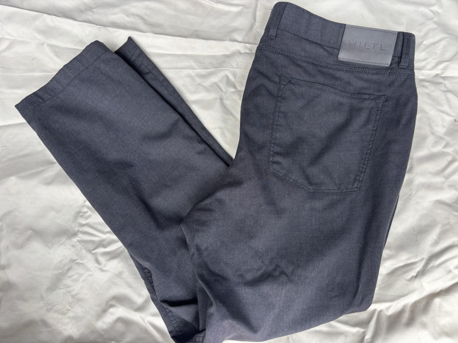 ⭐️ HILTL GRAY 5 POCKET TROPICAL WOOL PANTS 38 / 56 ⭐️