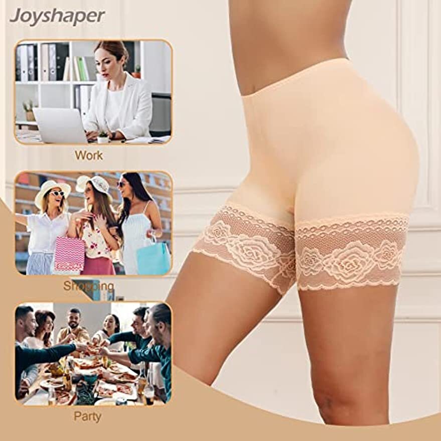 Women Boyshorts Tummy Control Slip Shaper Shorts Anti Chafing Seamless Underwear
