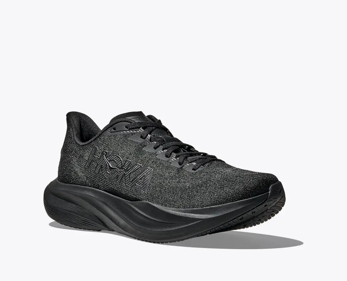 HOKA MACH 7 Wide 1171904 BBLC Black Men Running Supercritical Foam EVA Shoes