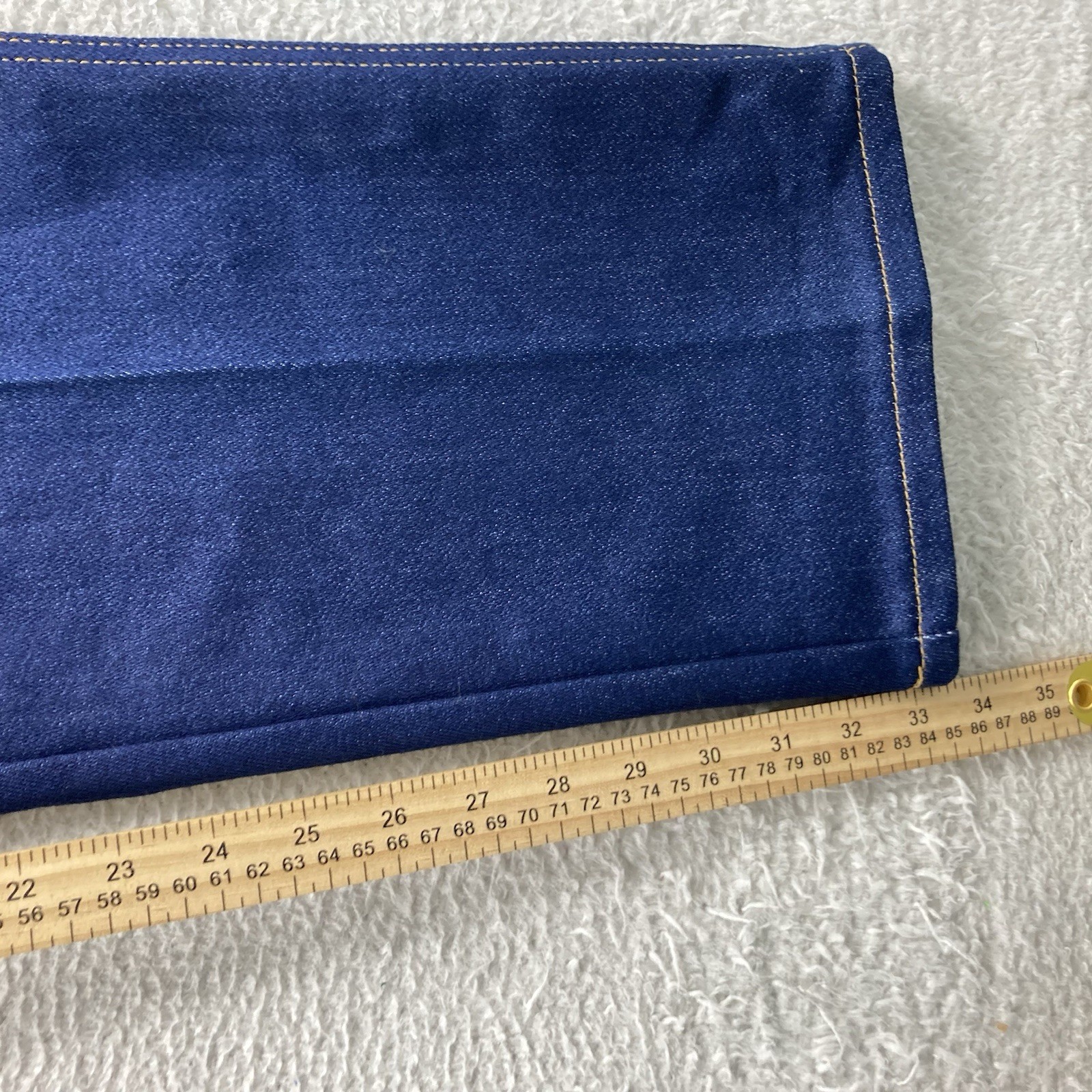 Vintage Lee Riders Jeans Men 36×34 Blue Dark Indigo USA Made Union Denim 70s